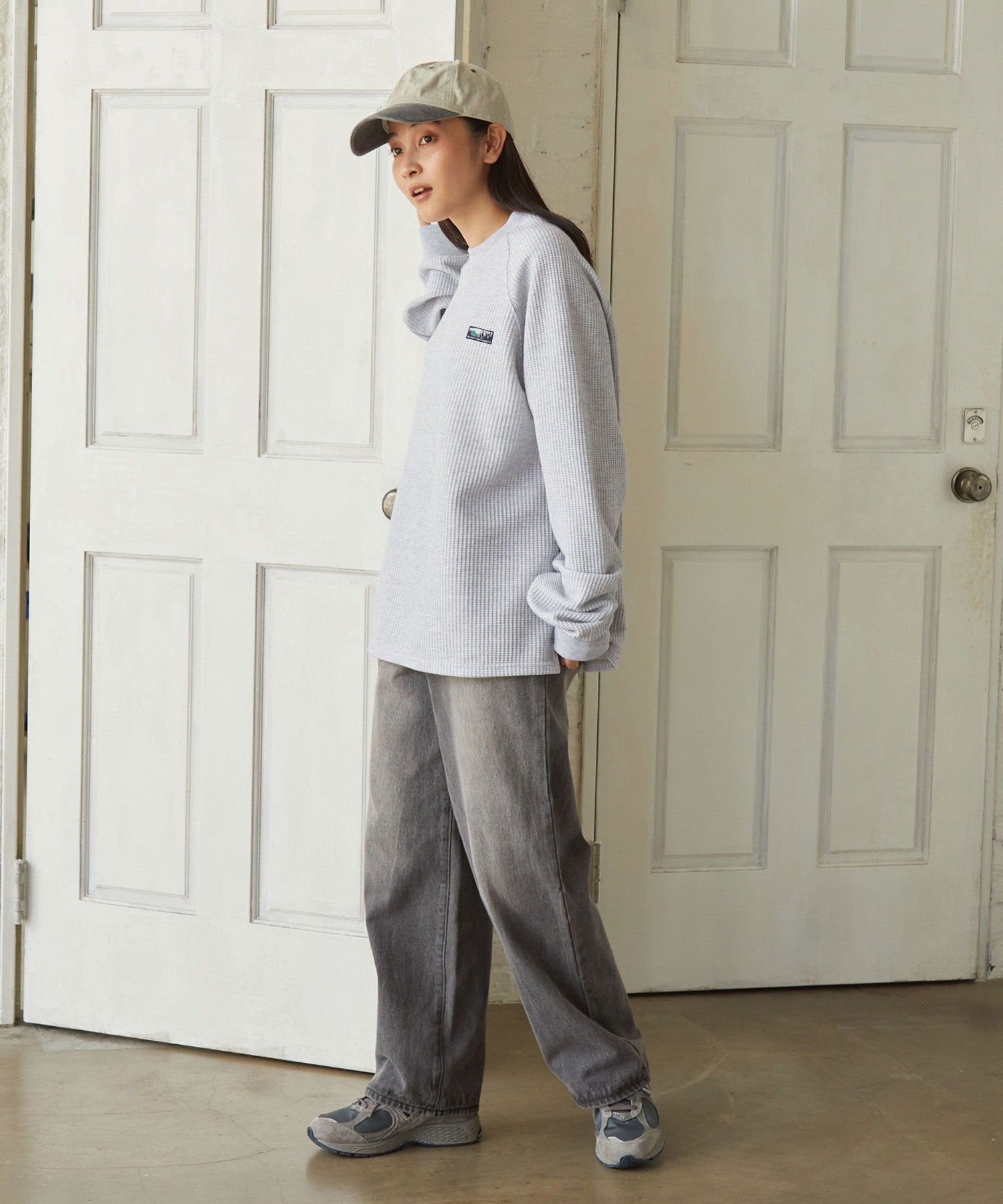 THE CRAFT CREW PRODUCTS / 抗菌 重磅立體織紋 長袖T恤