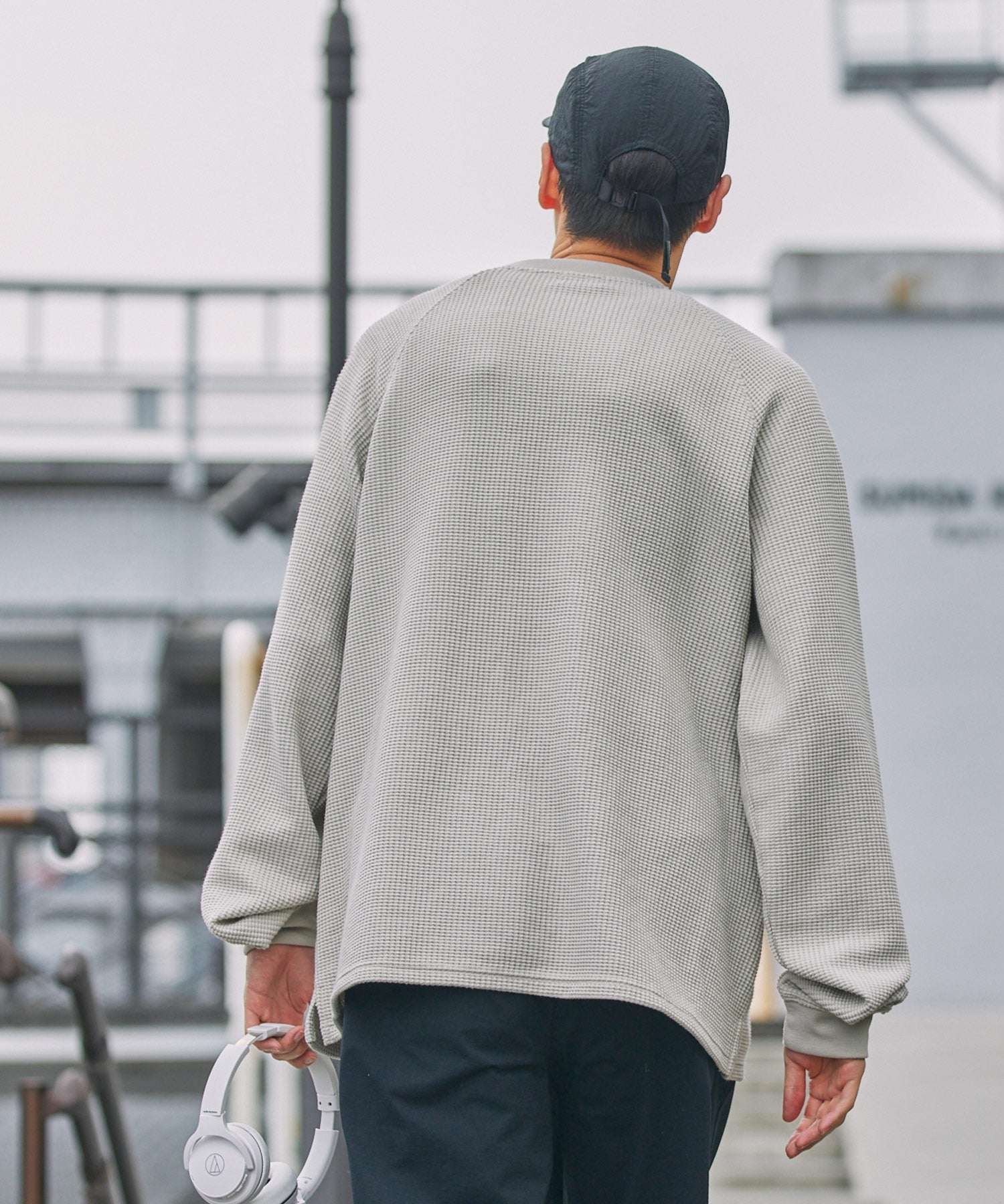 THE CRAFT CREW PRODUCTS / 抗菌 重磅立體織紋 長袖T恤