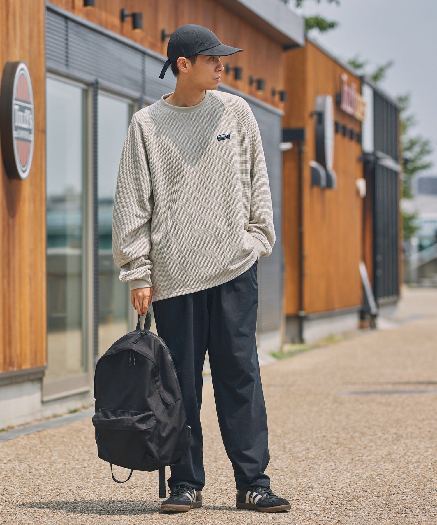 THE CRAFT CREW PRODUCTS / 抗菌 重磅立體織紋 長袖T恤