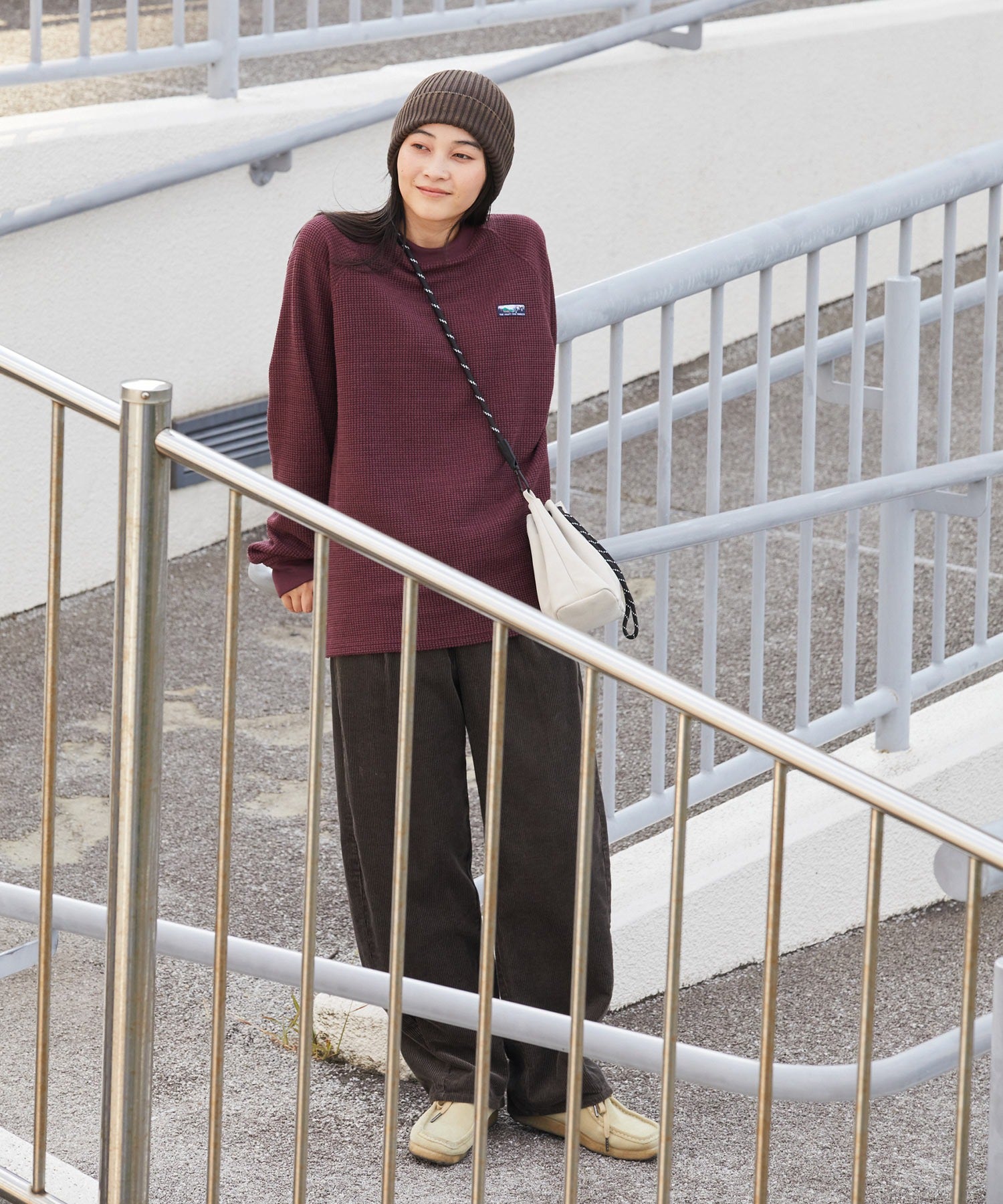 THE CRAFT CREW PRODUCTS / 抗菌 重磅立體織紋 長袖T恤