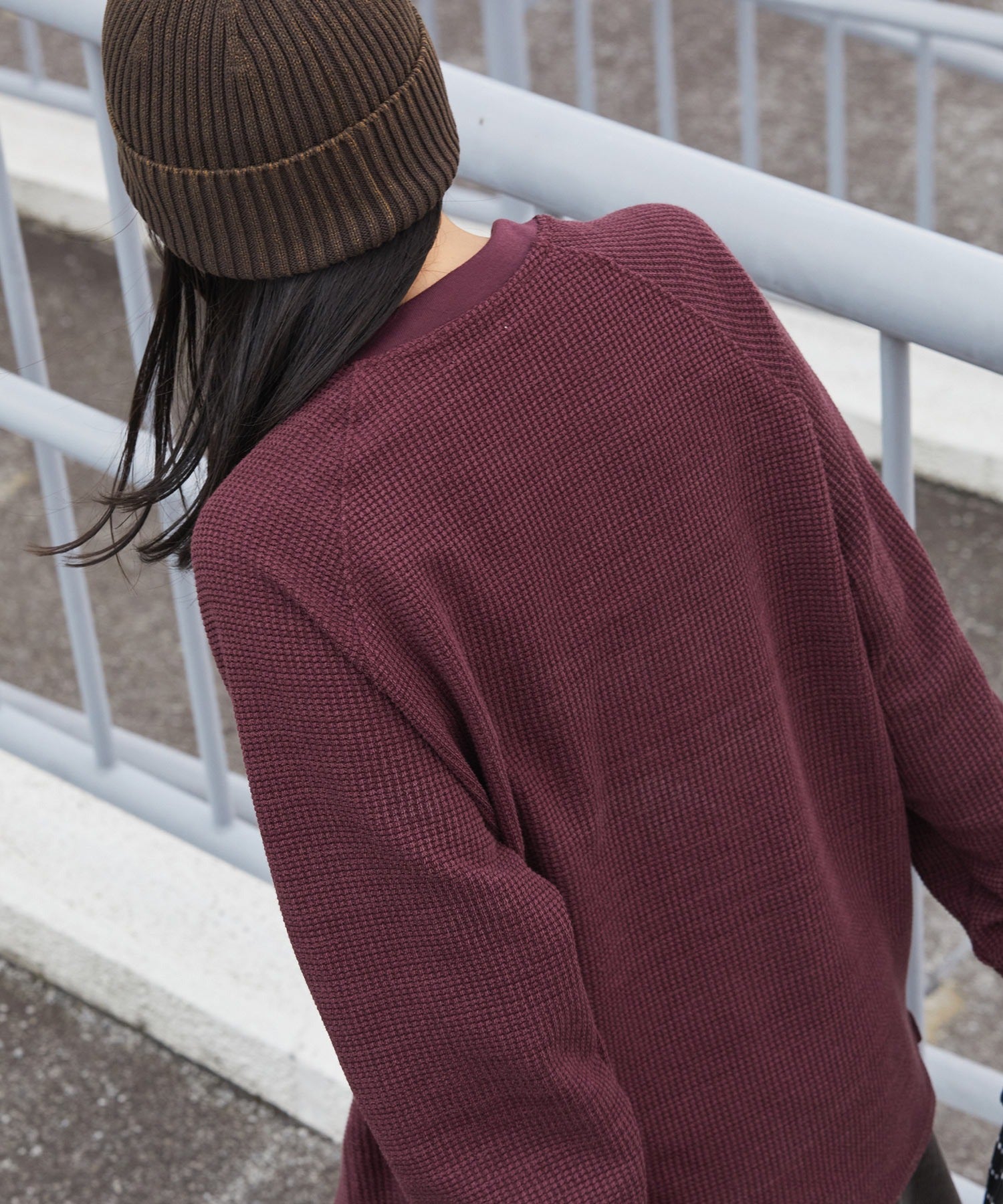 THE CRAFT CREW PRODUCTS / 抗菌 重磅立體織紋 長袖T恤