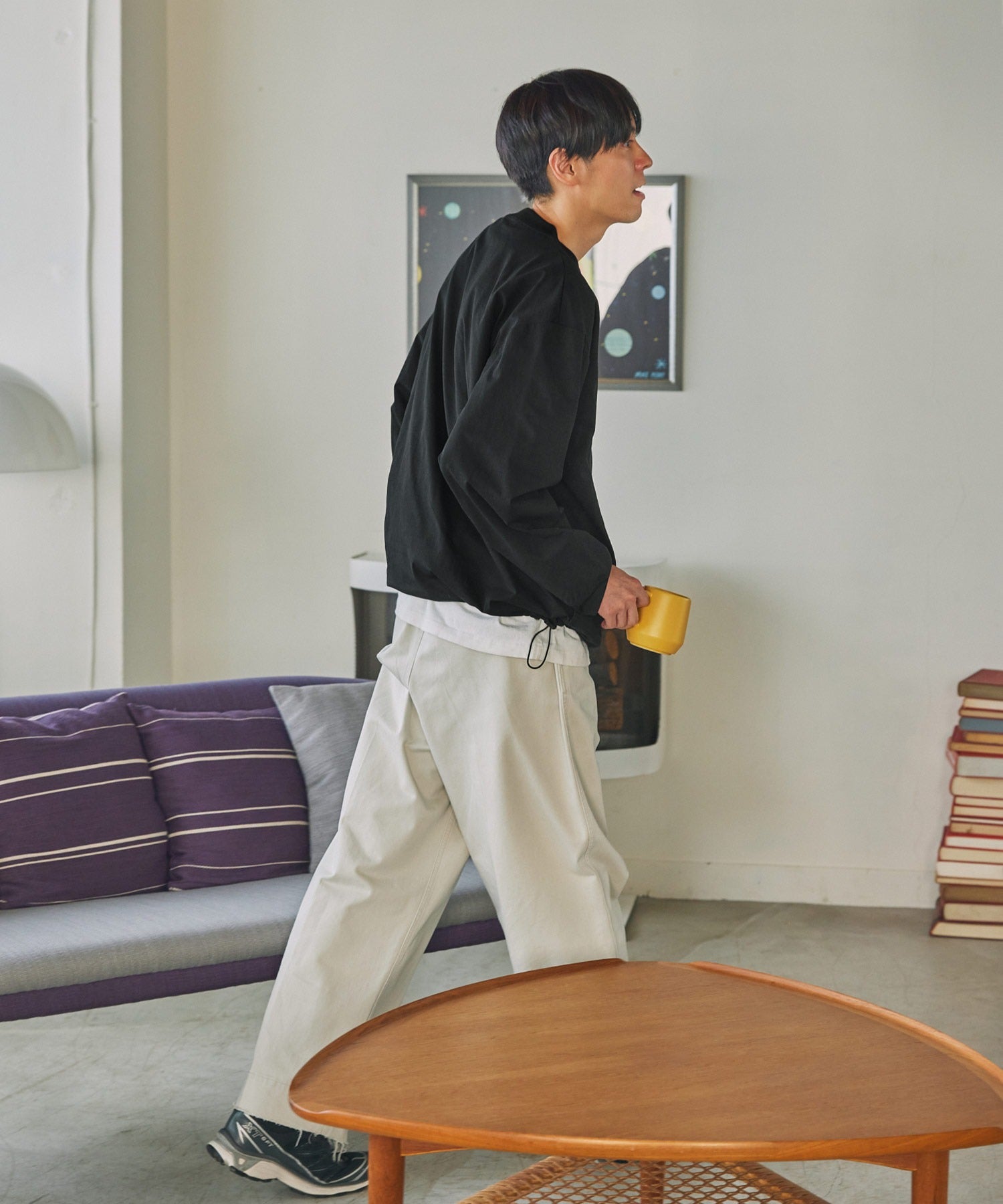 THE CRAFT CREW PRODUCTS  / 抗UV吸濕速乾抽繩機能 長袖T恤