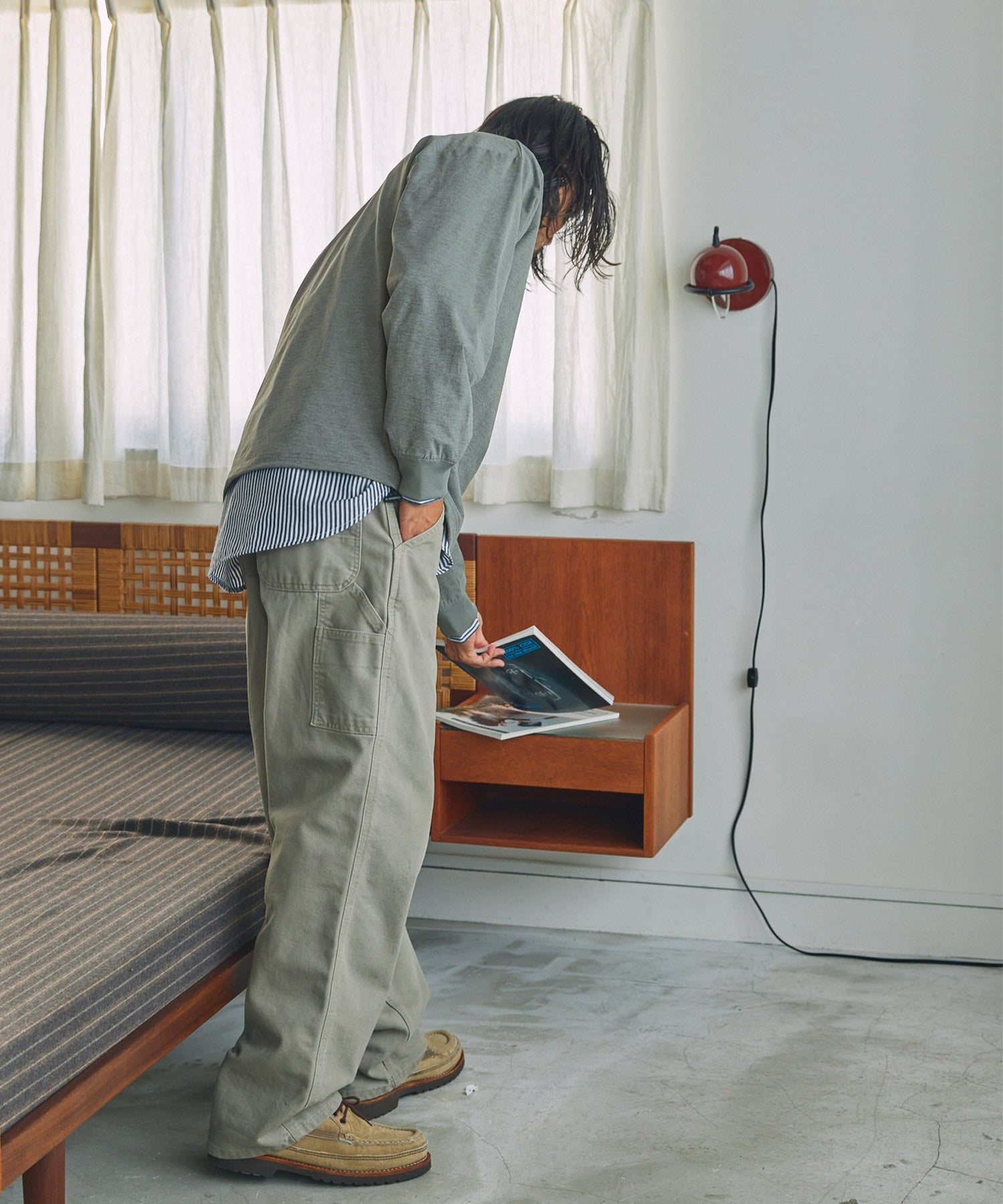 THE CRAFT CREW PRODUCTS  / 抗UV吸濕速乾抽繩機能 長袖T恤