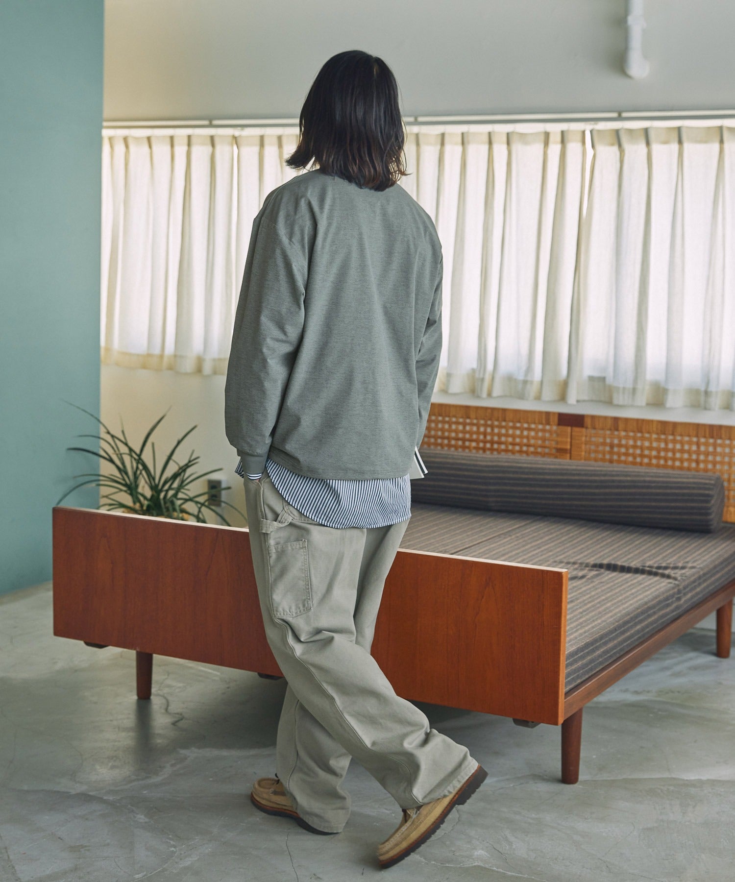 THE CRAFT CREW PRODUCTS  / 抗UV吸濕速乾抽繩機能 長袖T恤