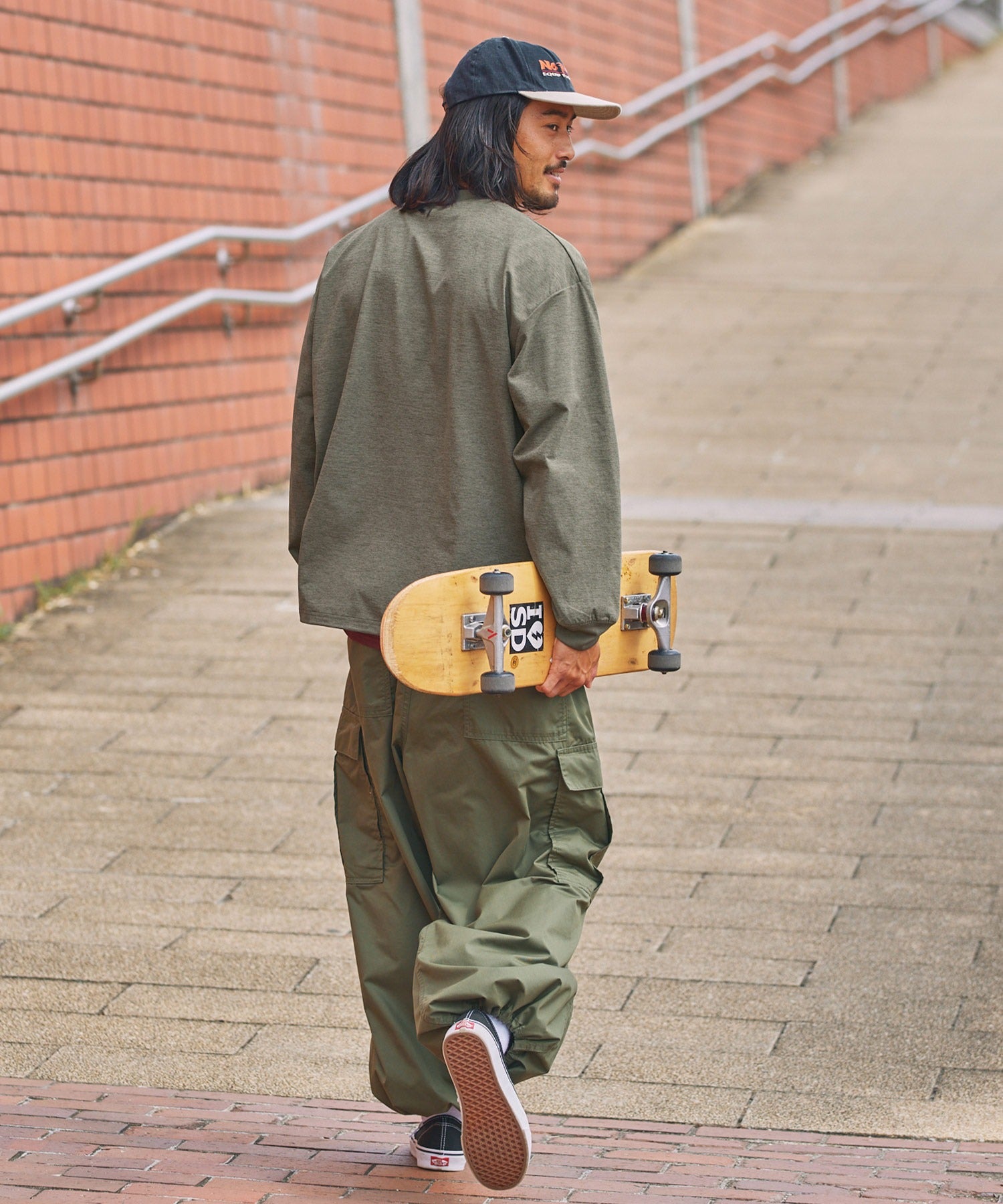 THE CRAFT CREW PRODUCTS  / 抗UV吸濕速乾抽繩機能 長袖T恤