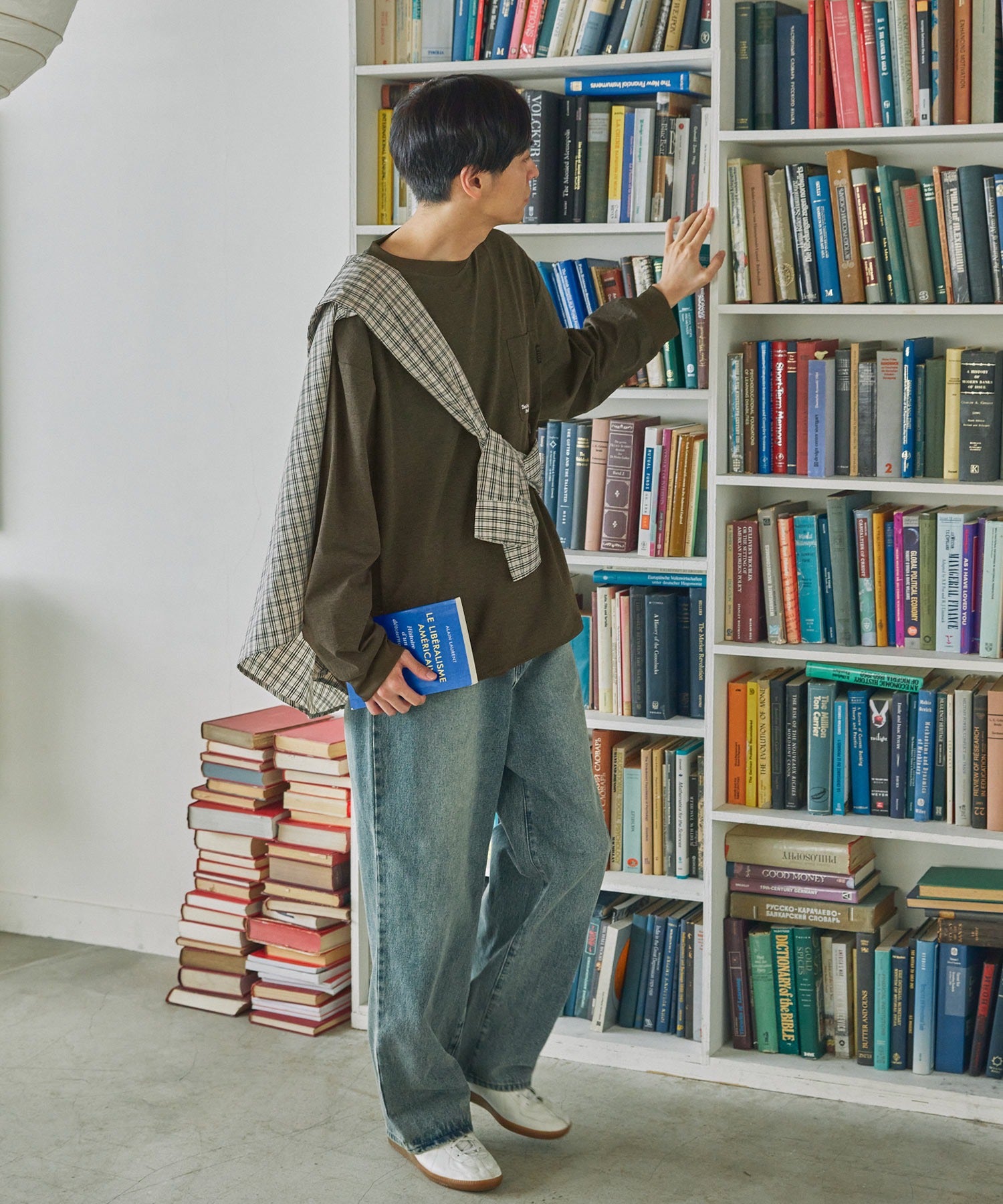 THE CRAFT CREW PRODUCTS  / 抗UV吸濕速乾抽繩機能 長袖T恤