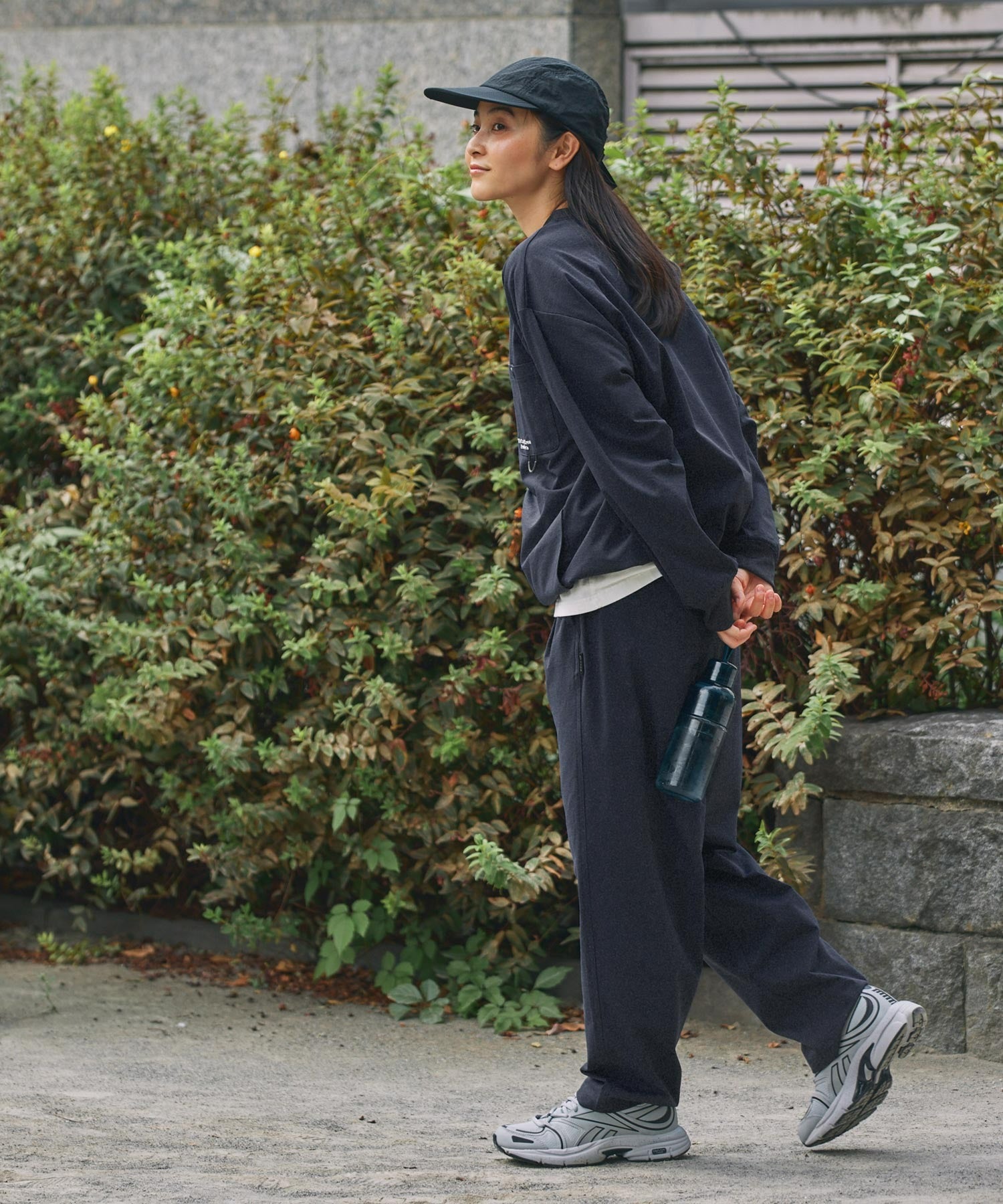 THE CRAFT CREW PRODUCTS  / 抗UV吸濕速乾抽繩機能 長袖T恤