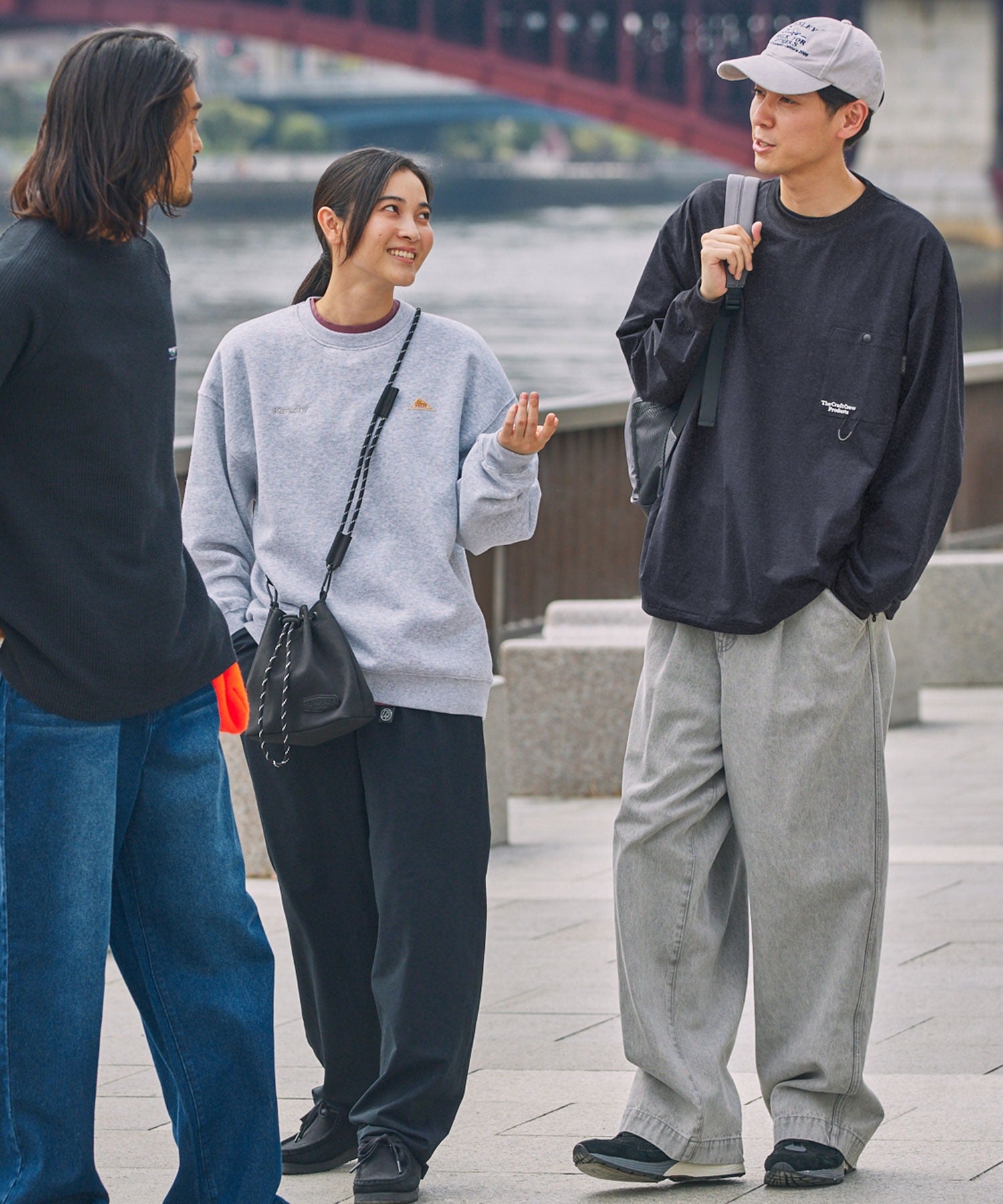 THE CRAFT CREW PRODUCTS / 抗UV吸濕速乾抽繩機能 長袖T恤