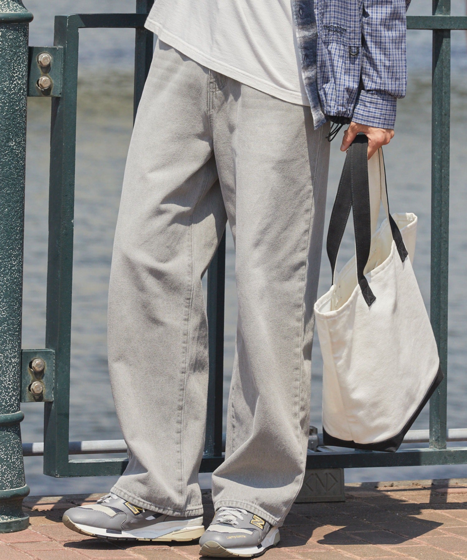 THE CRAFT CREW PRODUCTS / 仿舊 直筒牛仔褲