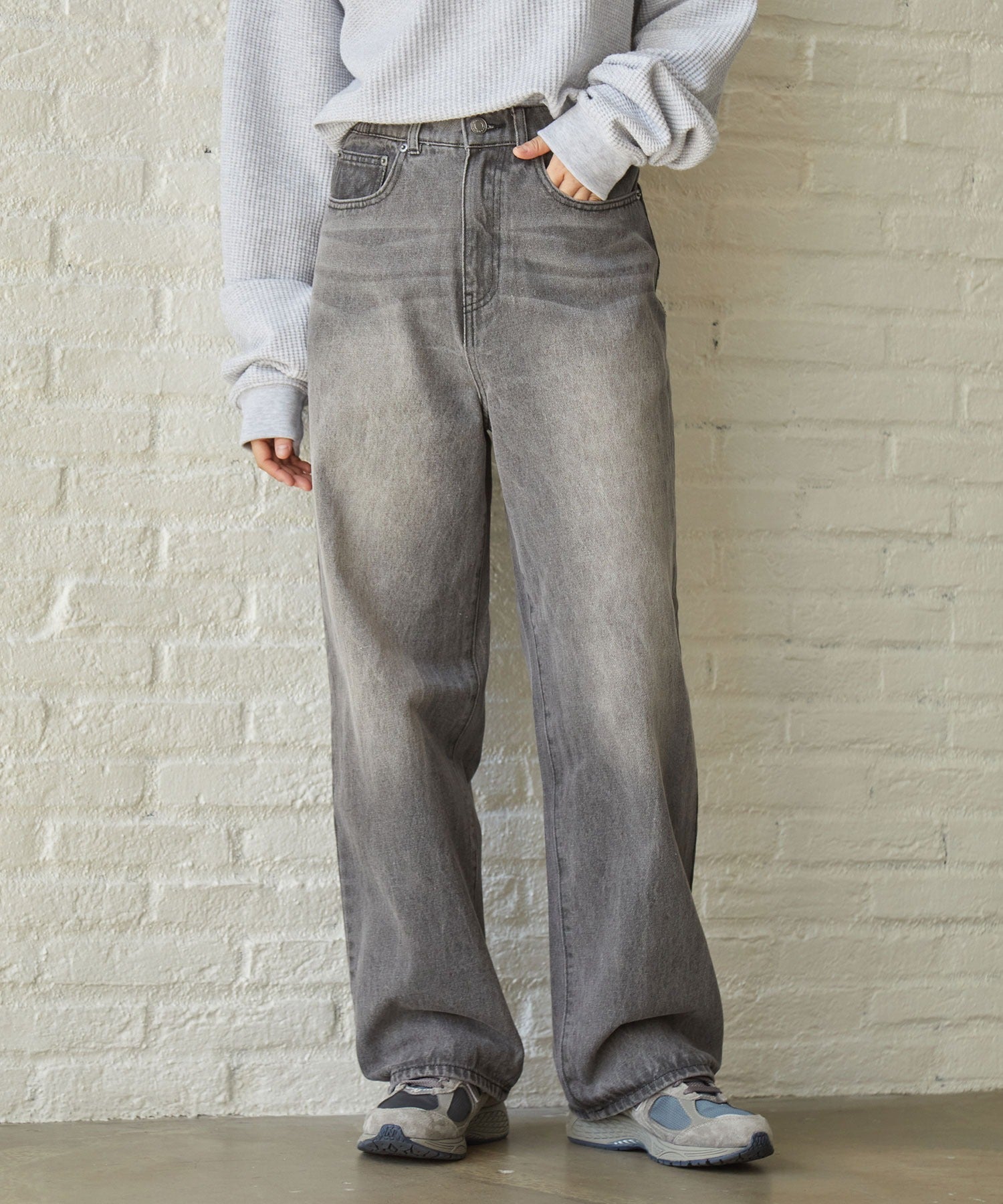 THE CRAFT CREW PRODUCTS / 仿舊 直筒牛仔褲