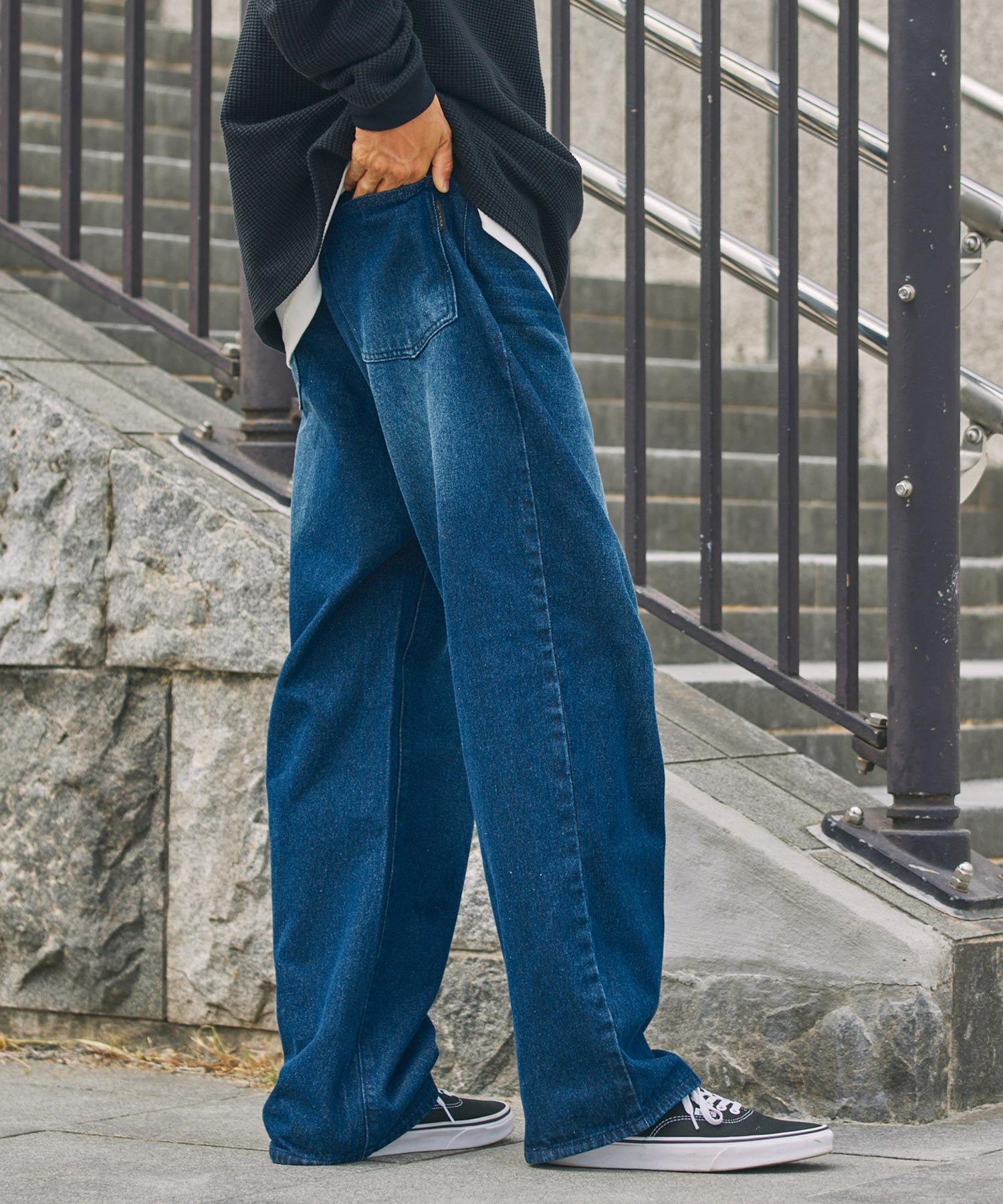 THE CRAFT CREW PRODUCTS / 仿舊 直筒牛仔褲