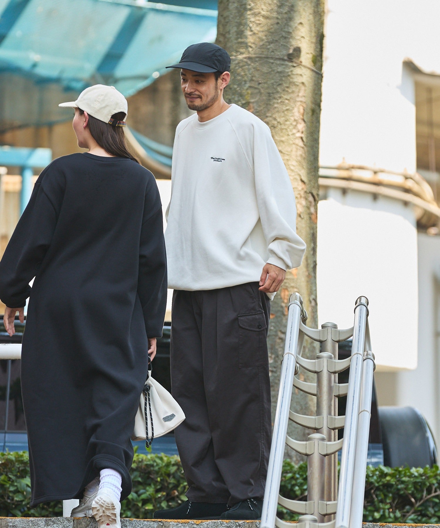 THE CRAFT CREW PRODUCTS / 針織 刺繡 抽繩 內刷毛 圓領衫