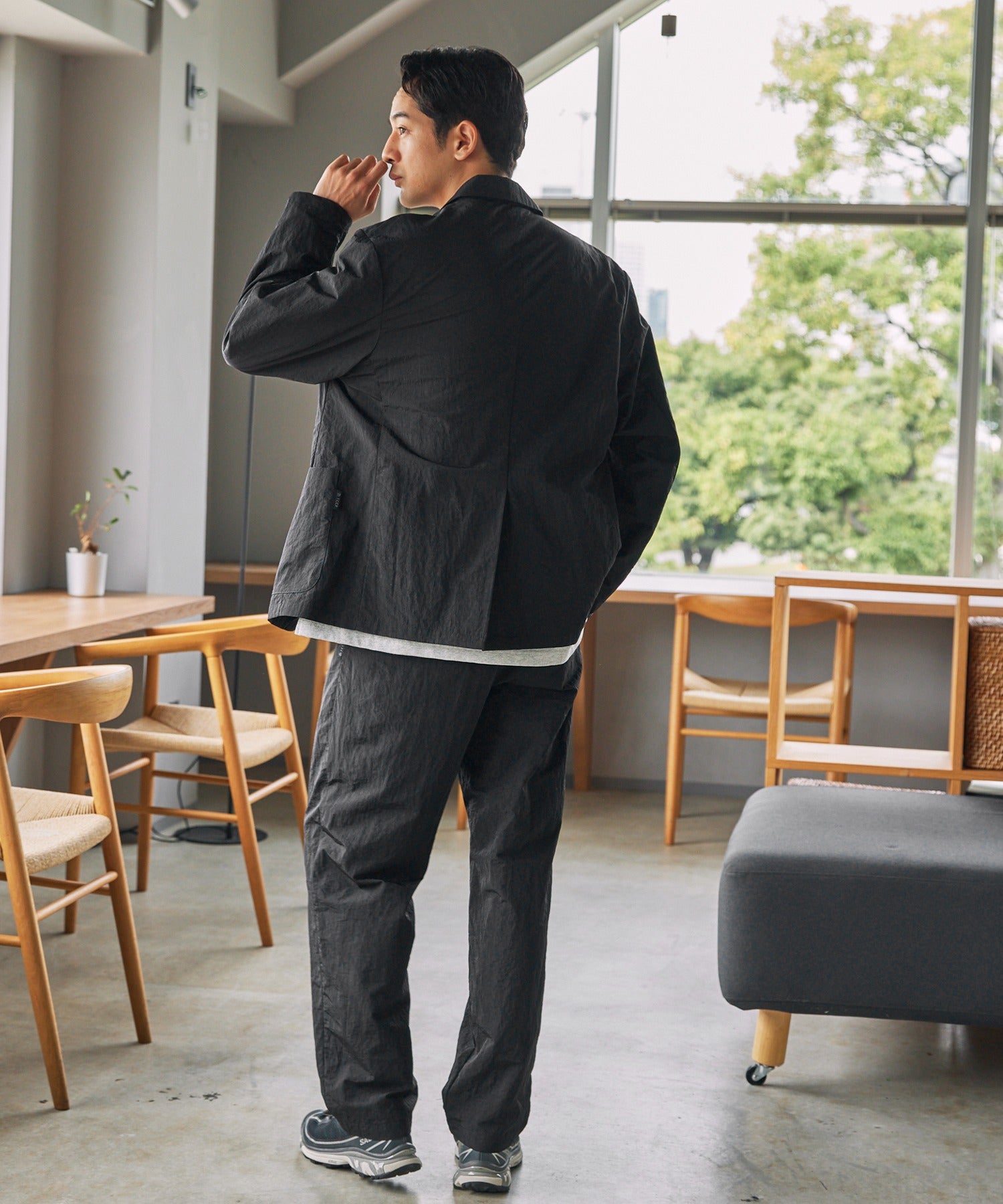 THE CRAFT CREW PRODUCTS / 多功能防潑防風 尼龍 西裝外套