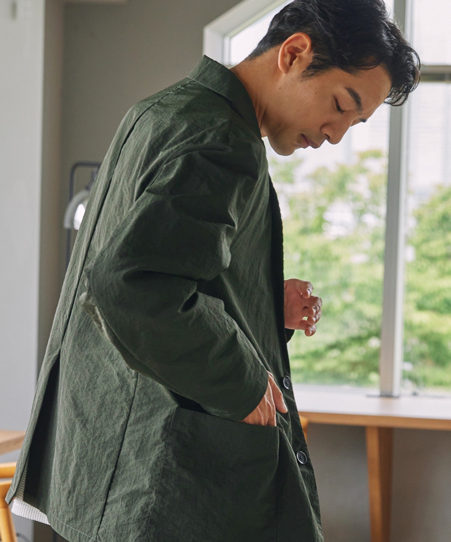 THE CRAFT CREW PRODUCTS / 多功能防潑防風 尼龍 西裝外套