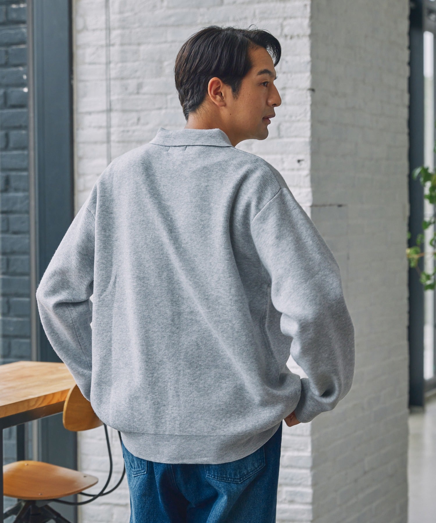 THE CRAFT CREW PRODUCTS / 抗起毛球 針織 Polo 衫