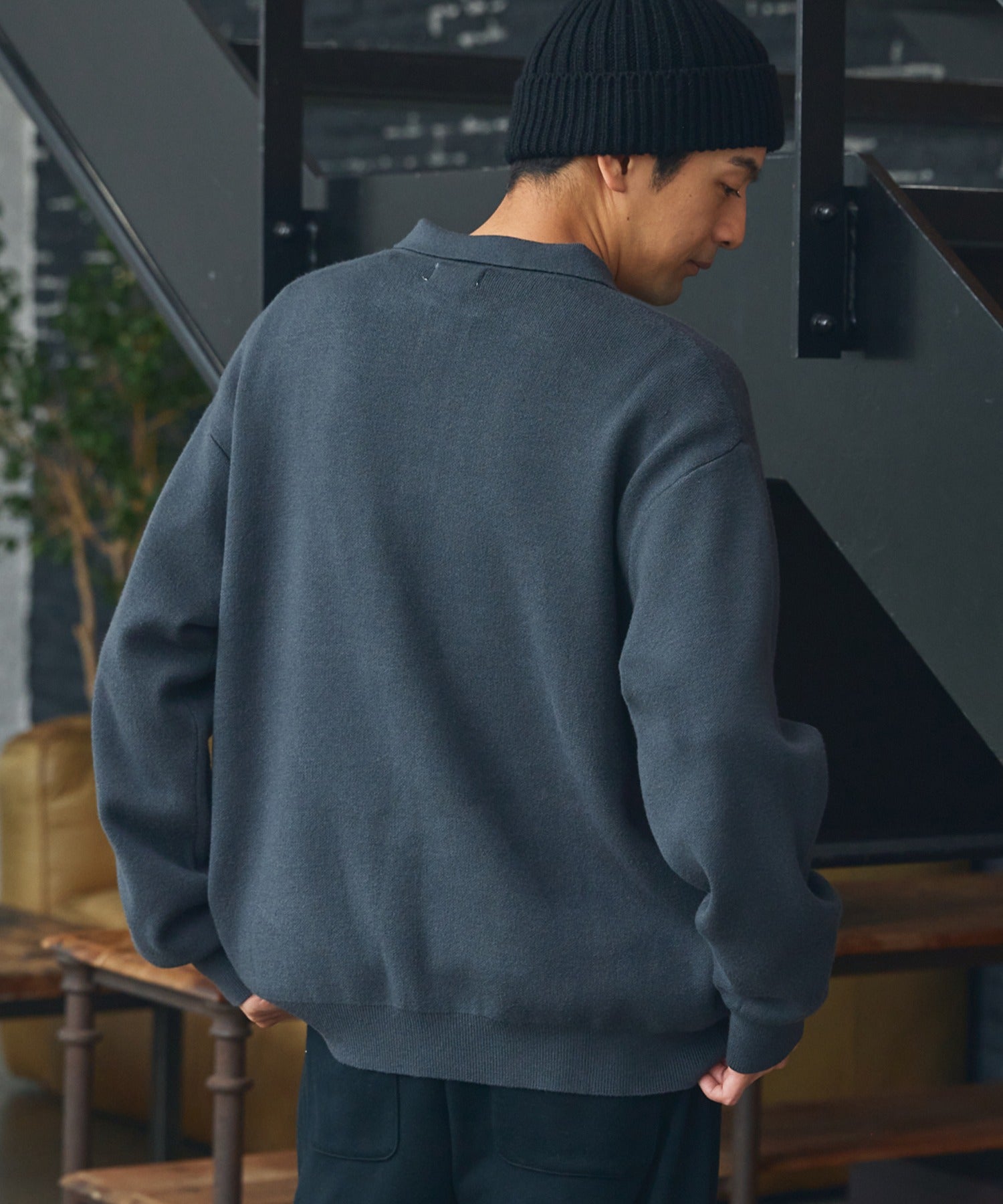 THE CRAFT CREW PRODUCTS / 抗起毛球 針織 Polo 衫