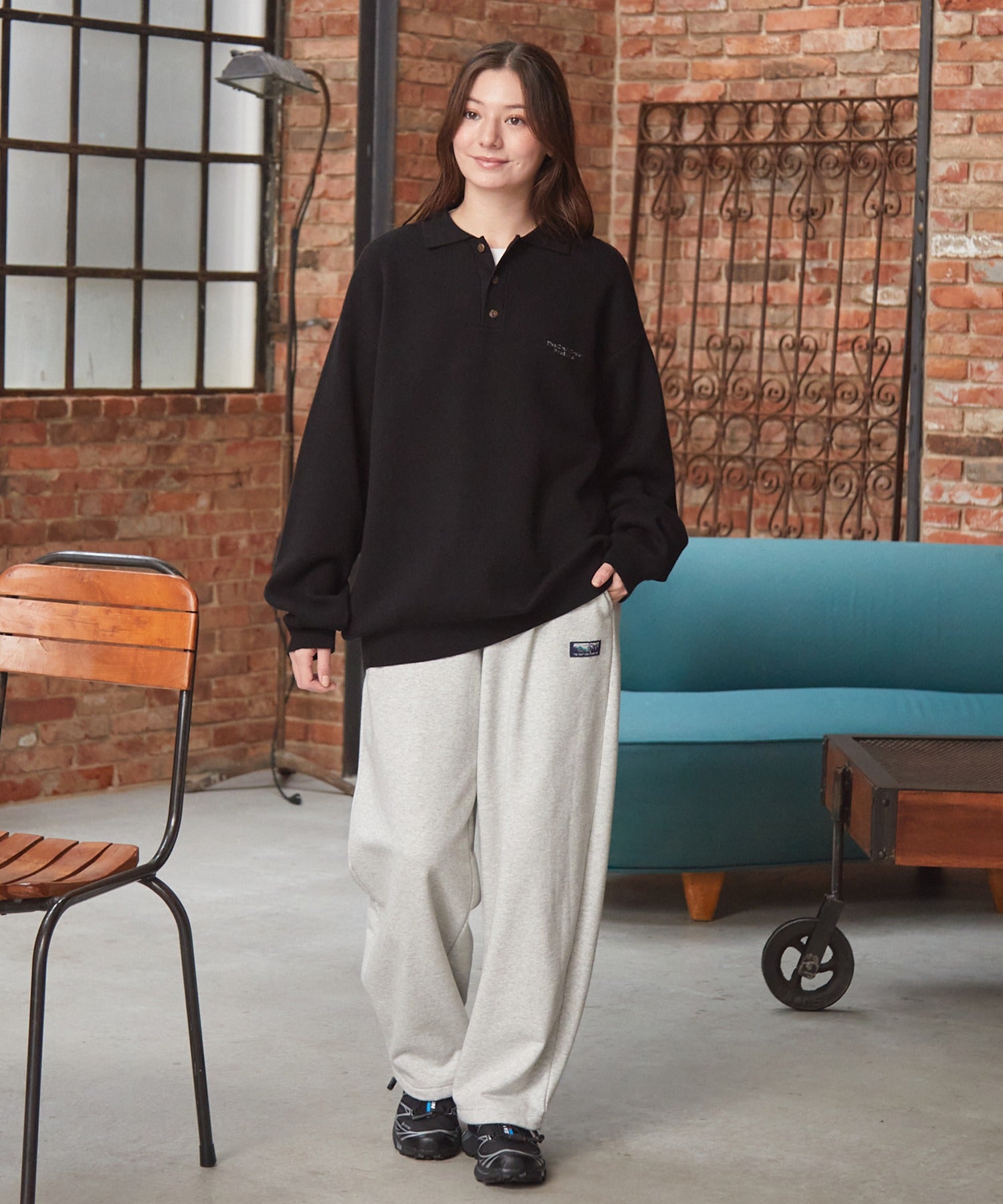 THE CRAFT CREW PRODUCTS / 抗起毛球 針織 Polo 衫