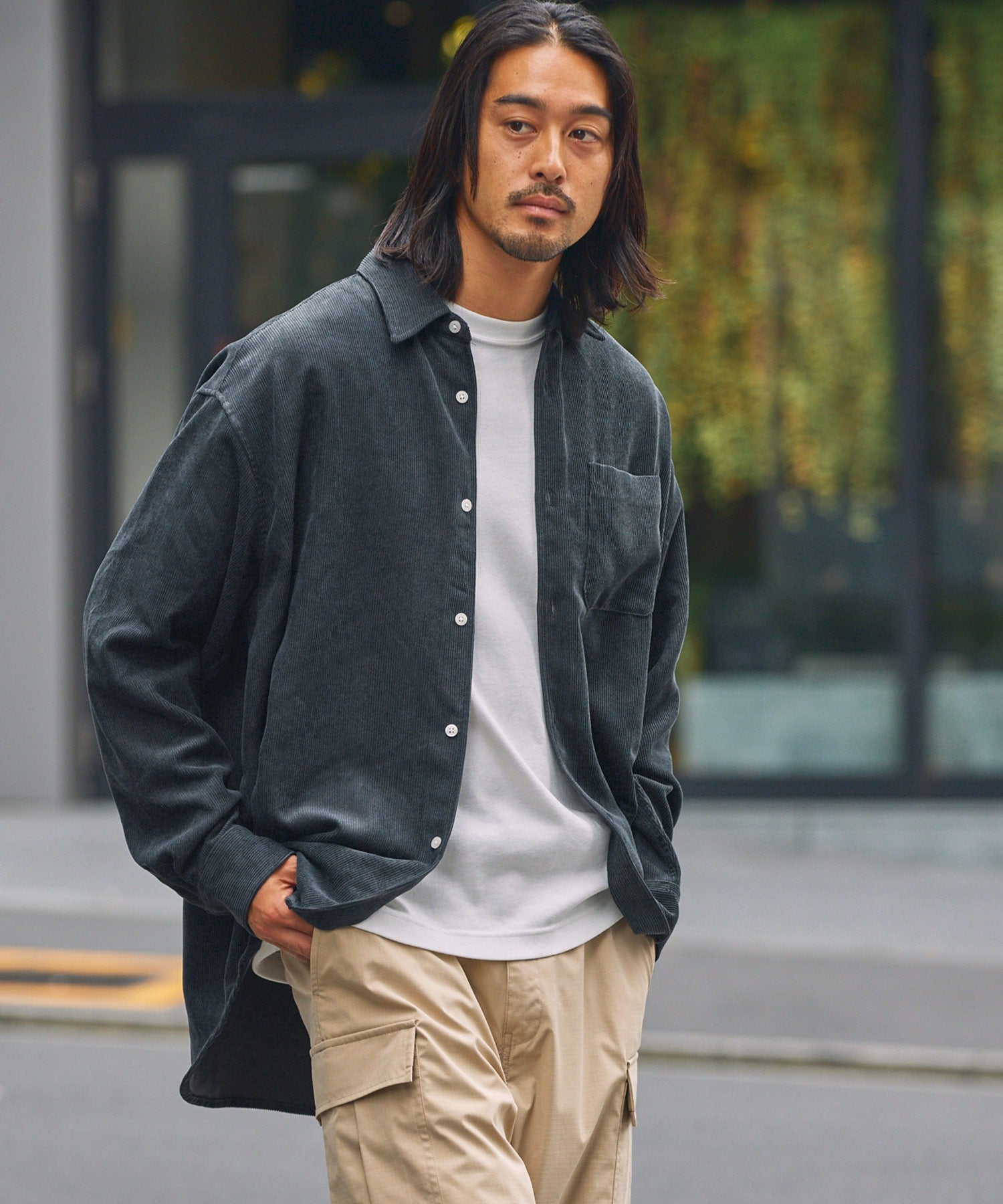 THE CRAFT CREW PRODUCTS / 機能 燈芯絨 襯衫