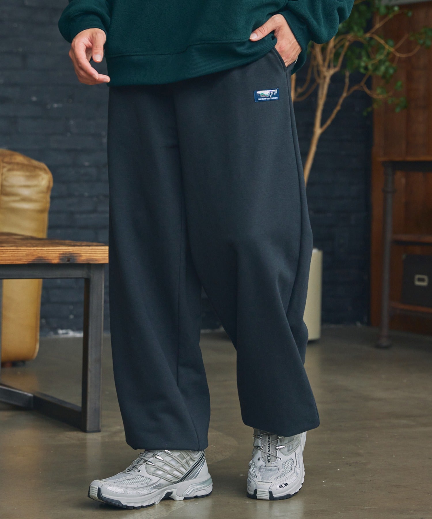 THE CRAFT CREW PRODUCTS / 厚磅抗菌束口抽繩衛褲