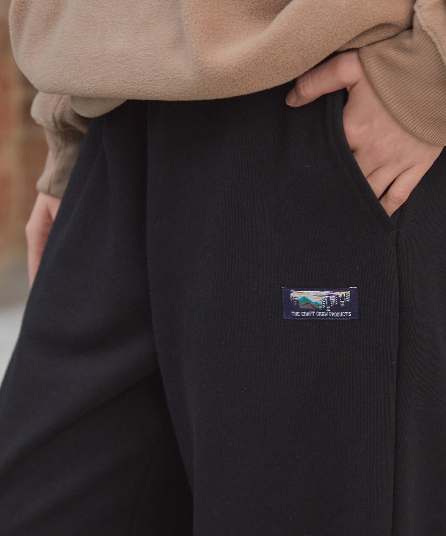 THE CRAFT CREW PRODUCTS / 厚磅抗菌束口抽繩衛褲