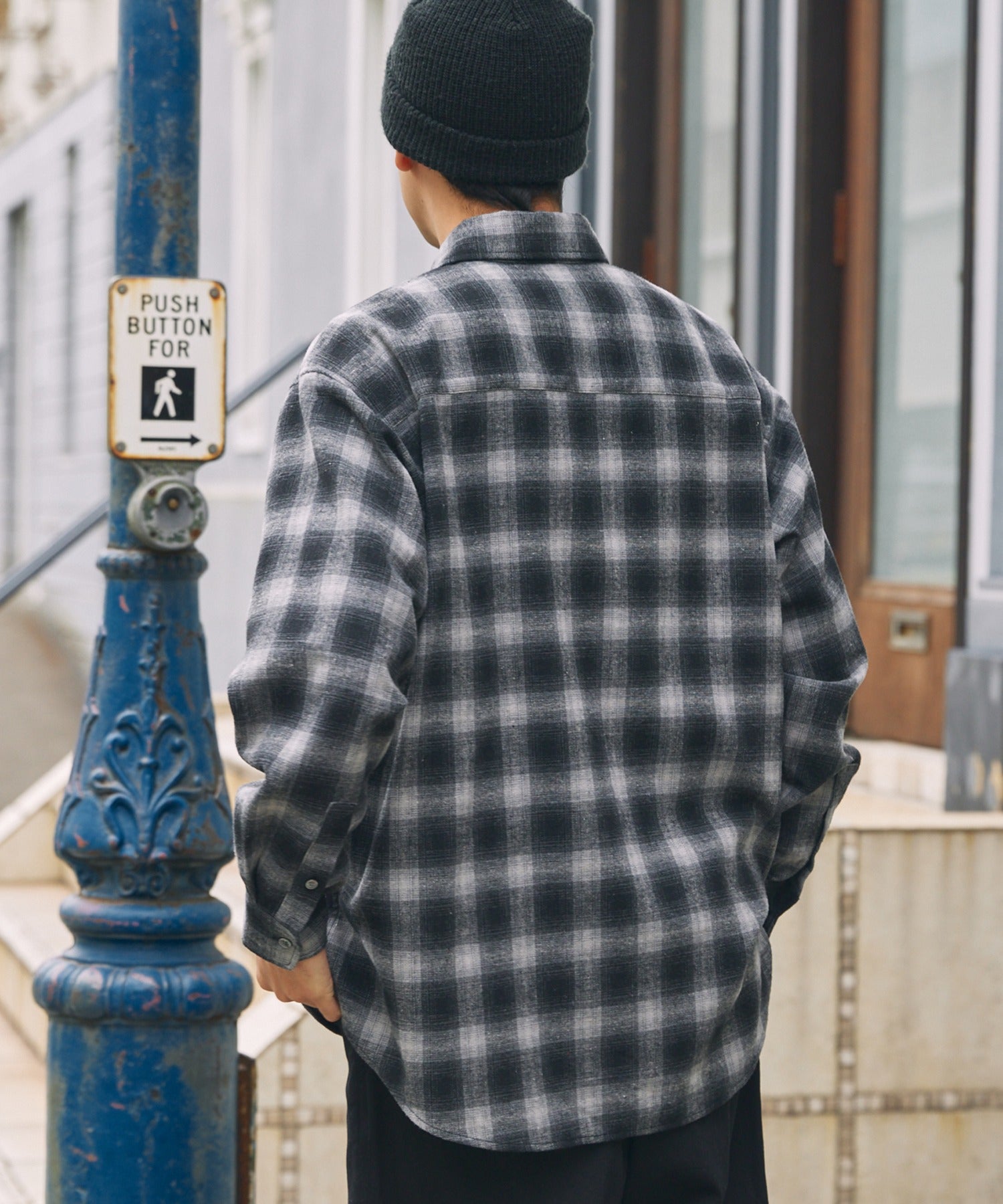 THE CRAFT CREW PRODUCTS / 保暖刷毛格紋長袖襯衫