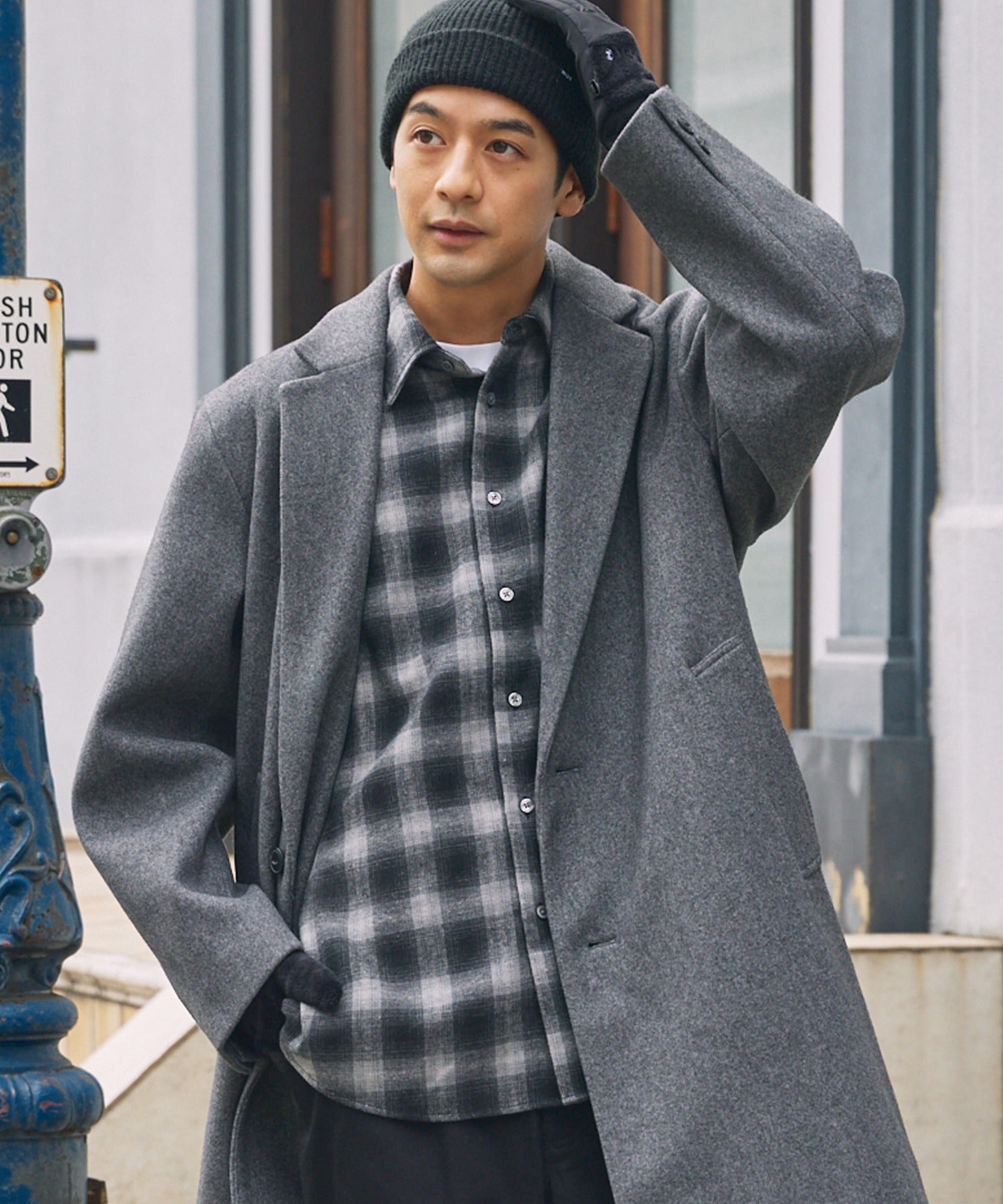 THE CRAFT CREW PRODUCTS / 保暖刷毛格紋長袖襯衫