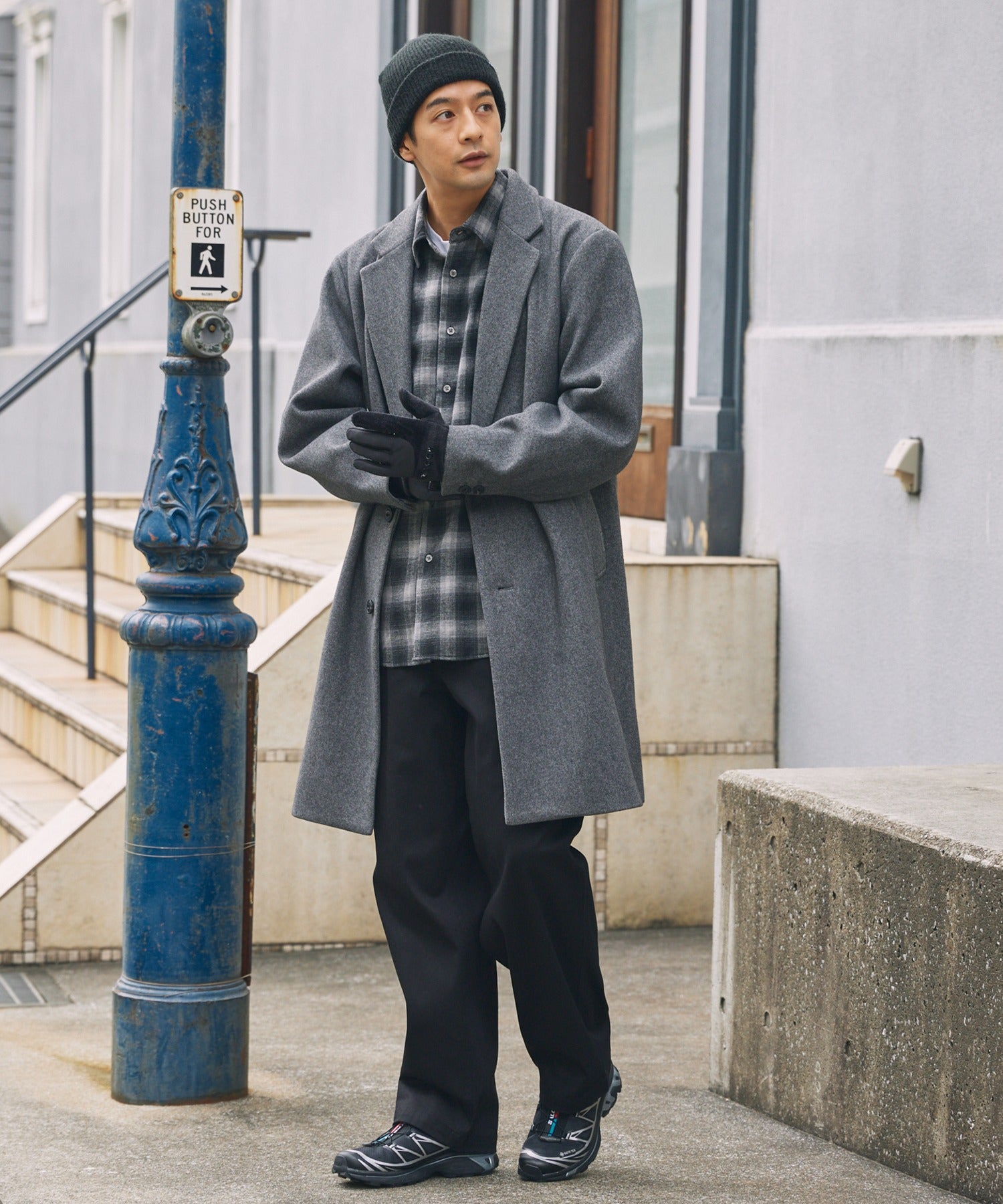 THE CRAFT CREW PRODUCTS / 保暖刷毛格紋長袖襯衫