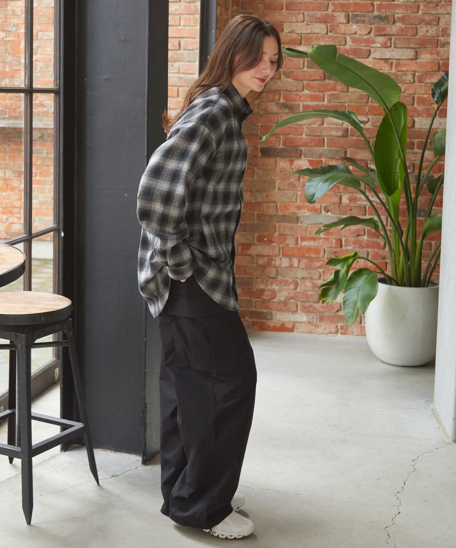 THE CRAFT CREW PRODUCTS / 保暖刷毛格紋長袖襯衫