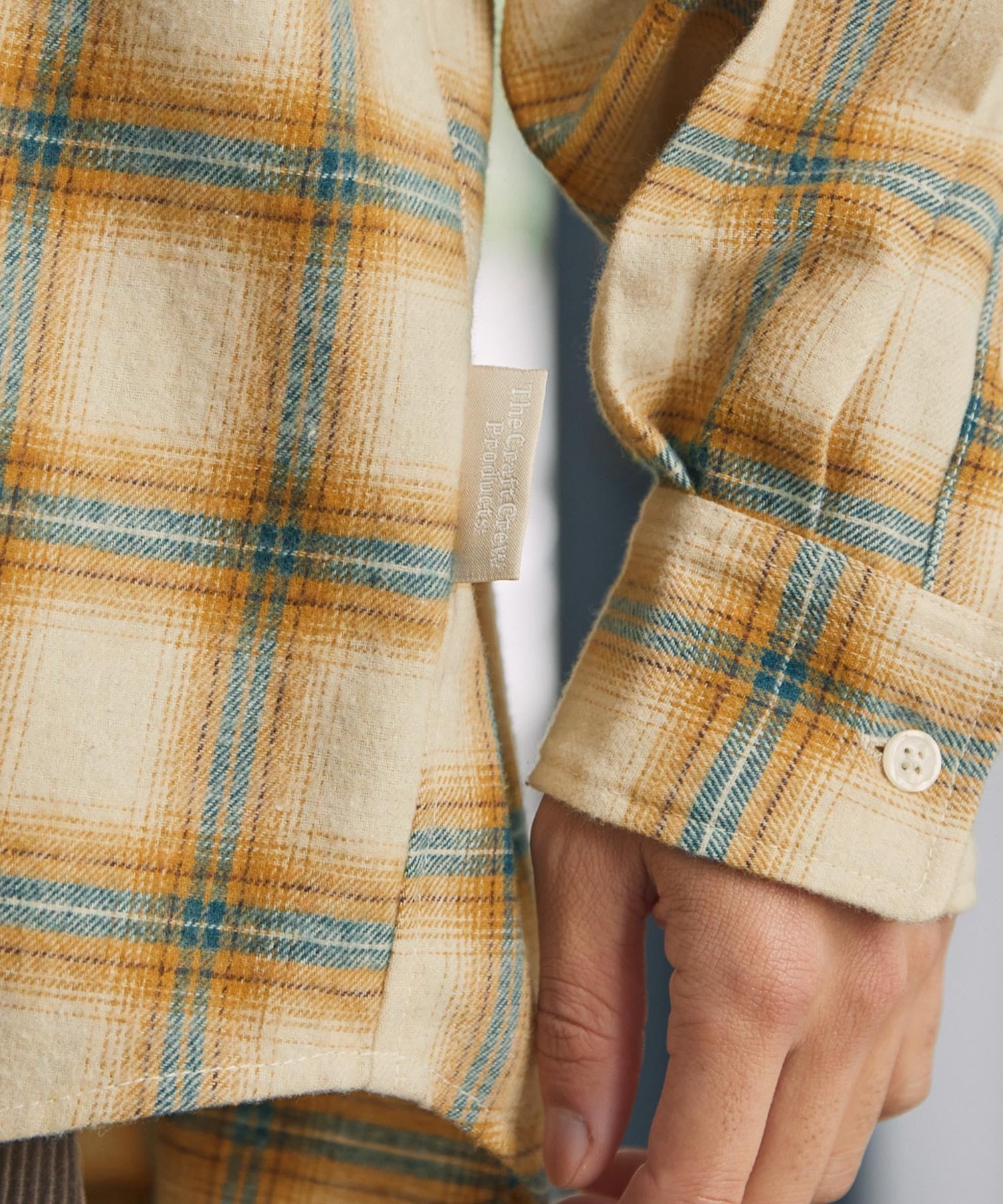 THE CRAFT CREW PRODUCTS / 保暖刷毛格紋長袖襯衫