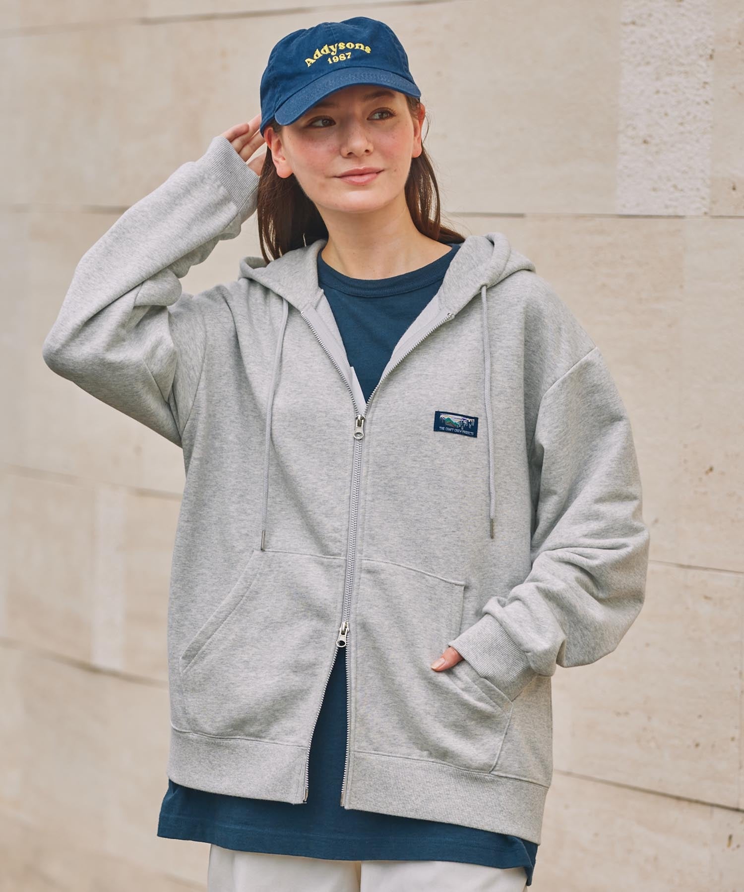 THE CRAFT CREW PRODUCTS / 重磅雙向拉鍊 抗菌防臭 連帽外套