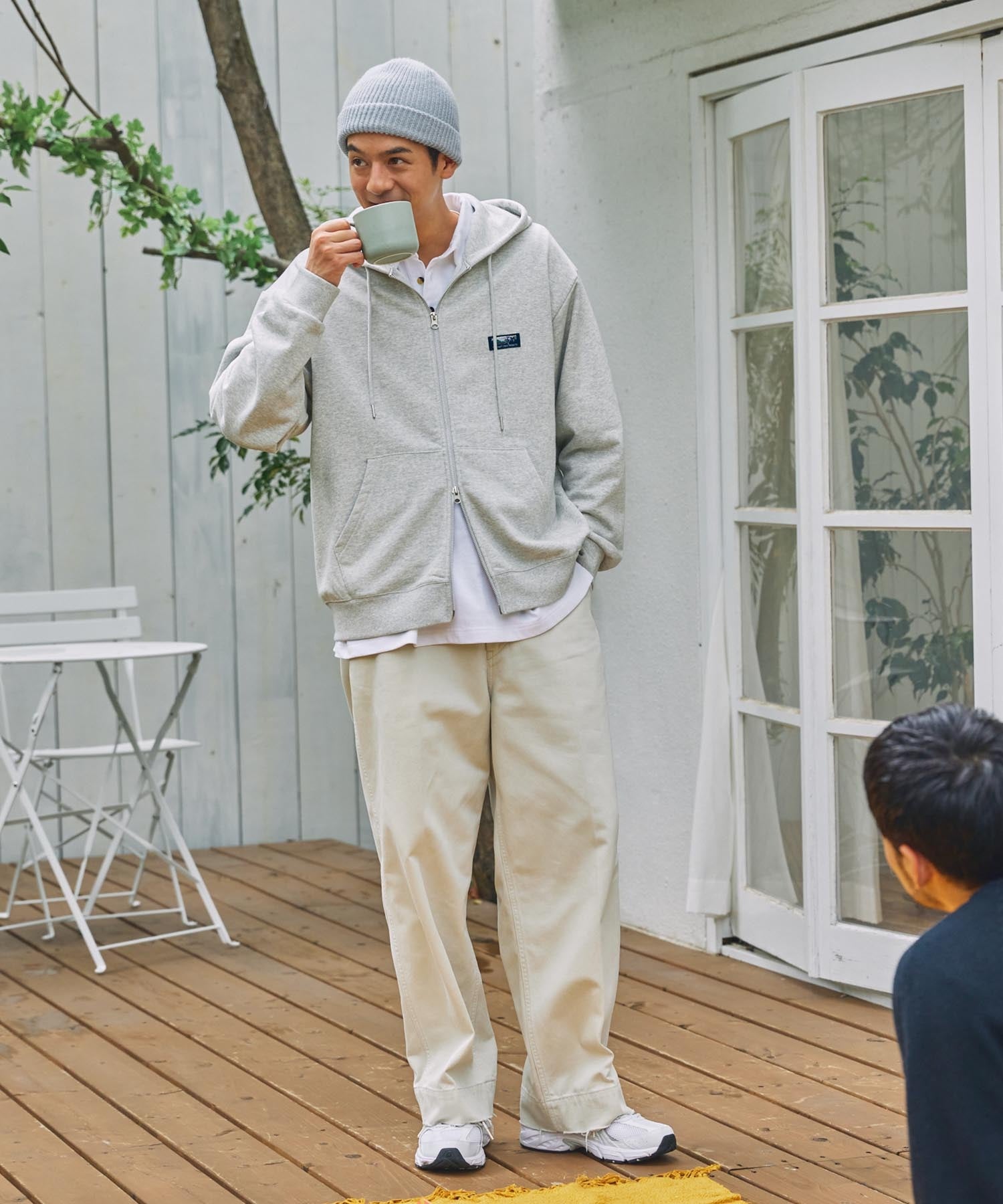 THE CRAFT CREW PRODUCTS / 重磅雙向拉鍊 抗菌防臭 連帽外套