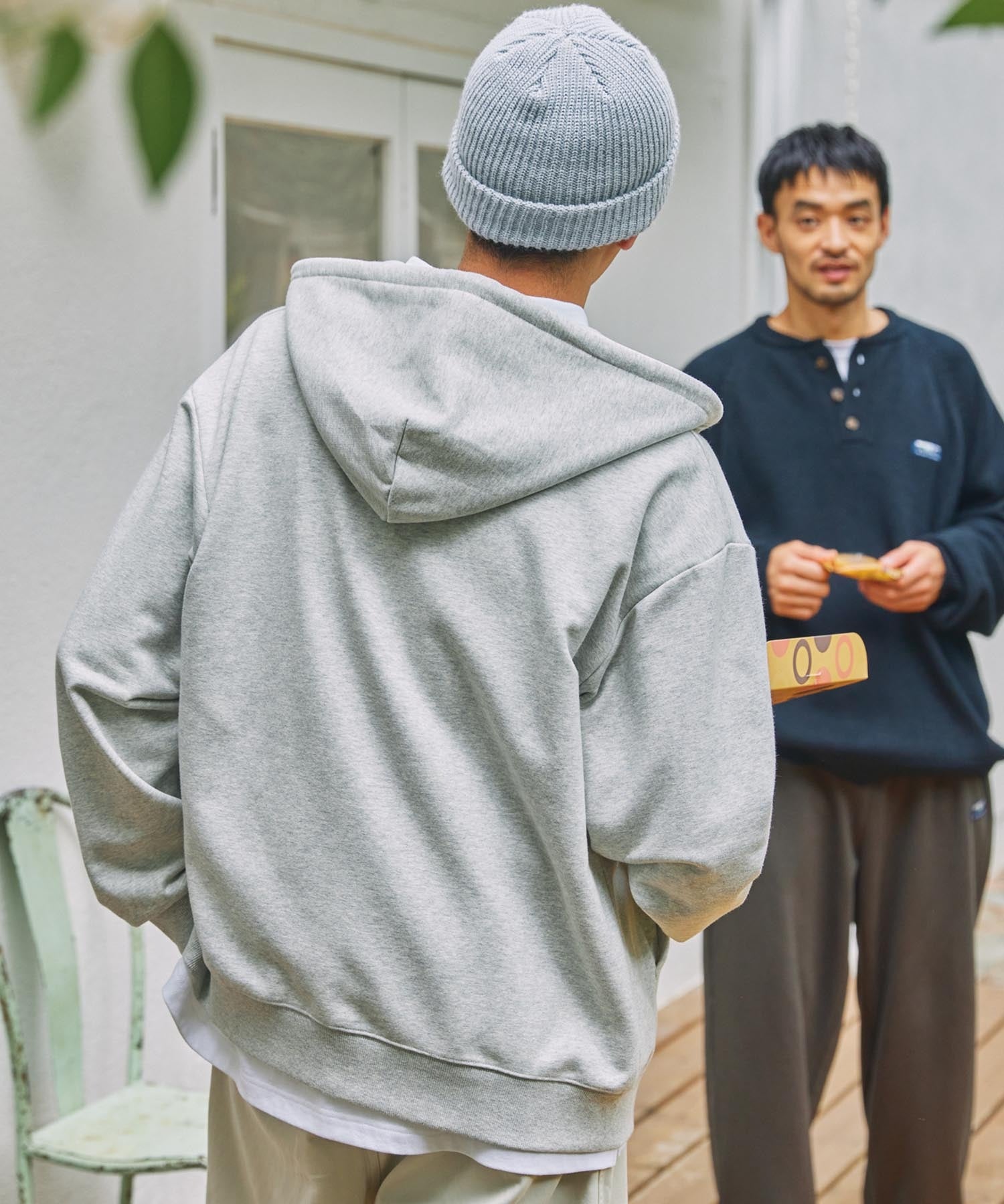 THE CRAFT CREW PRODUCTS / 重磅雙向拉鍊 抗菌防臭 連帽外套