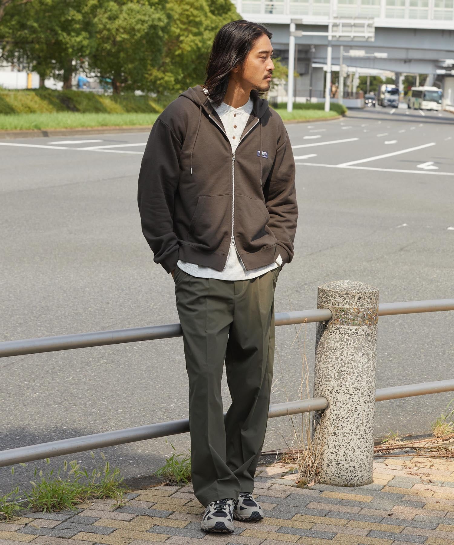 THE CRAFT CREW PRODUCTS / 重磅雙向拉鍊 抗菌防臭 連帽外套