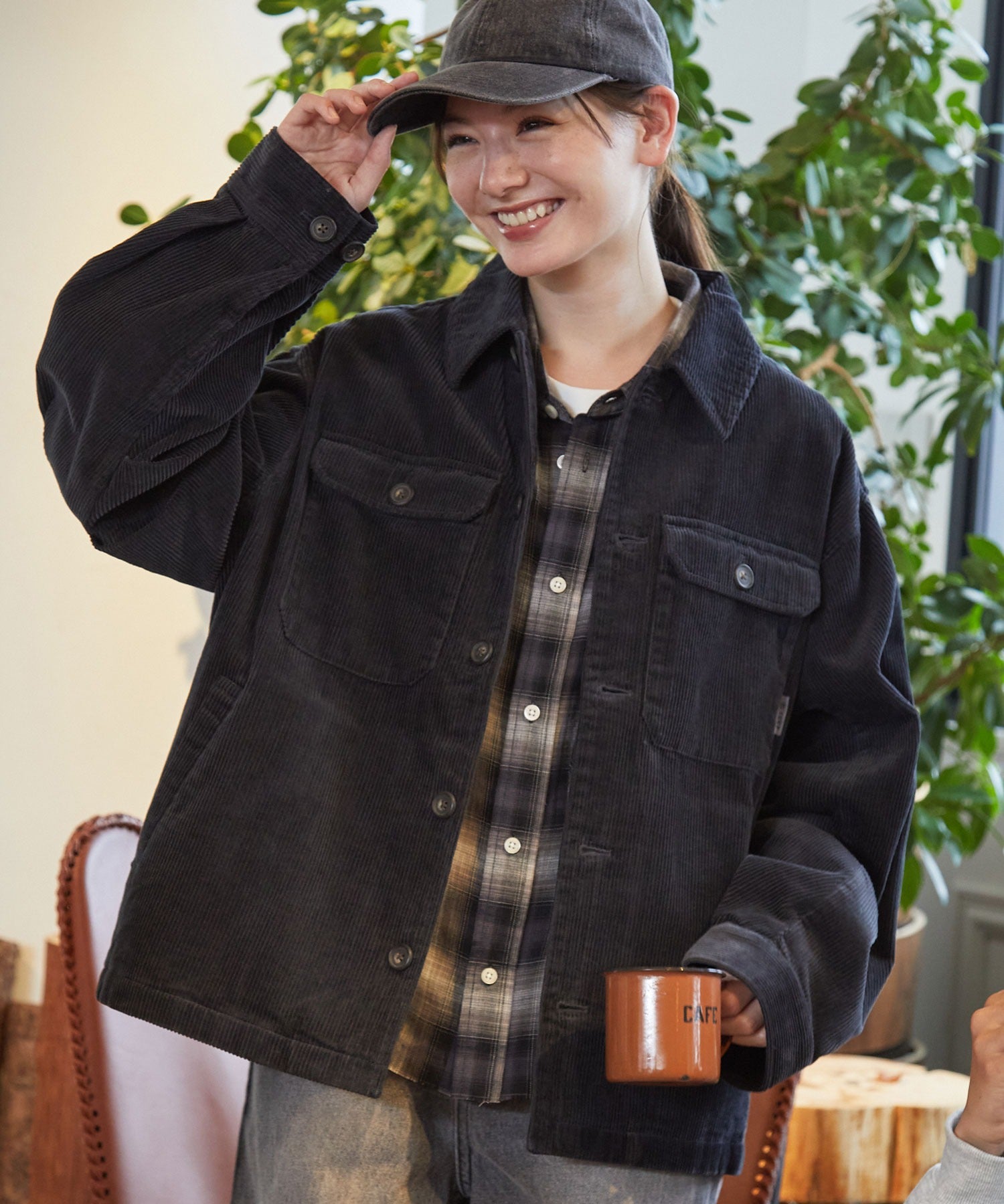 THE CRAFT CREW PRODUCTS / 燈芯絨  襯衫外套