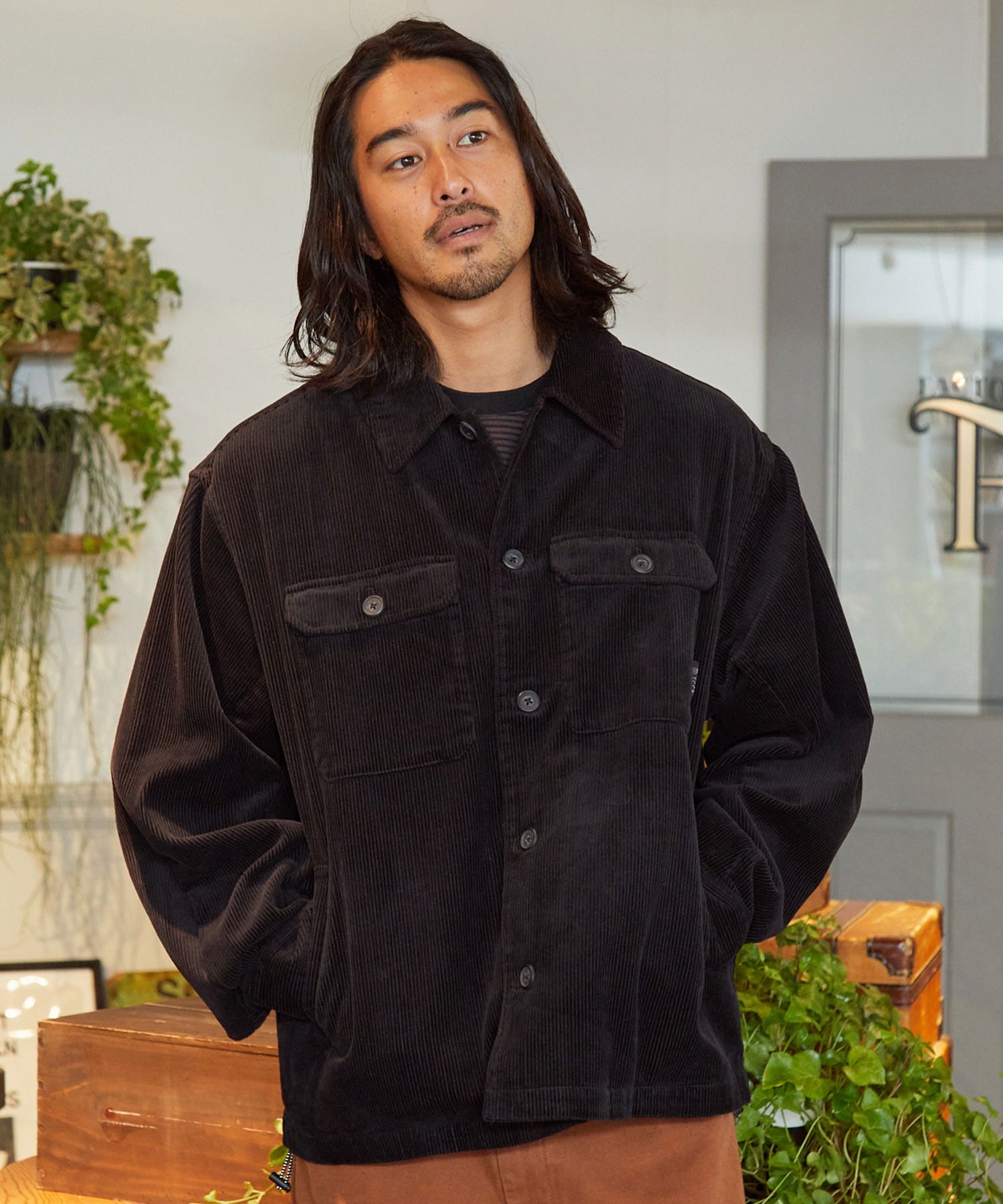 THE CRAFT CREW PRODUCTS / 燈芯絨  襯衫外套