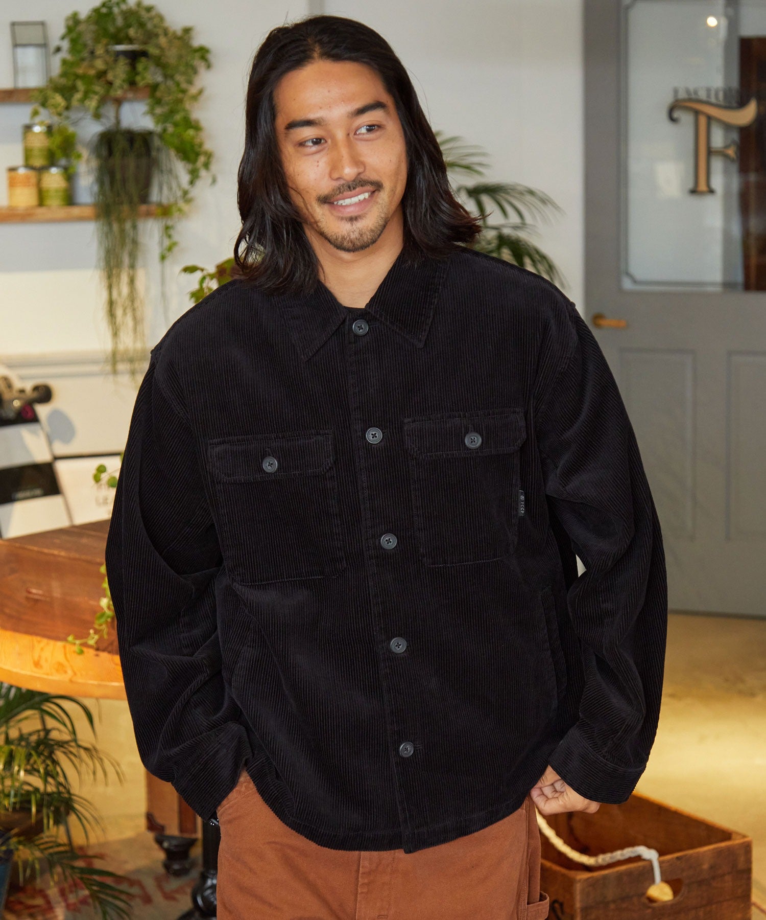 THE CRAFT CREW PRODUCTS / 燈芯絨  襯衫外套