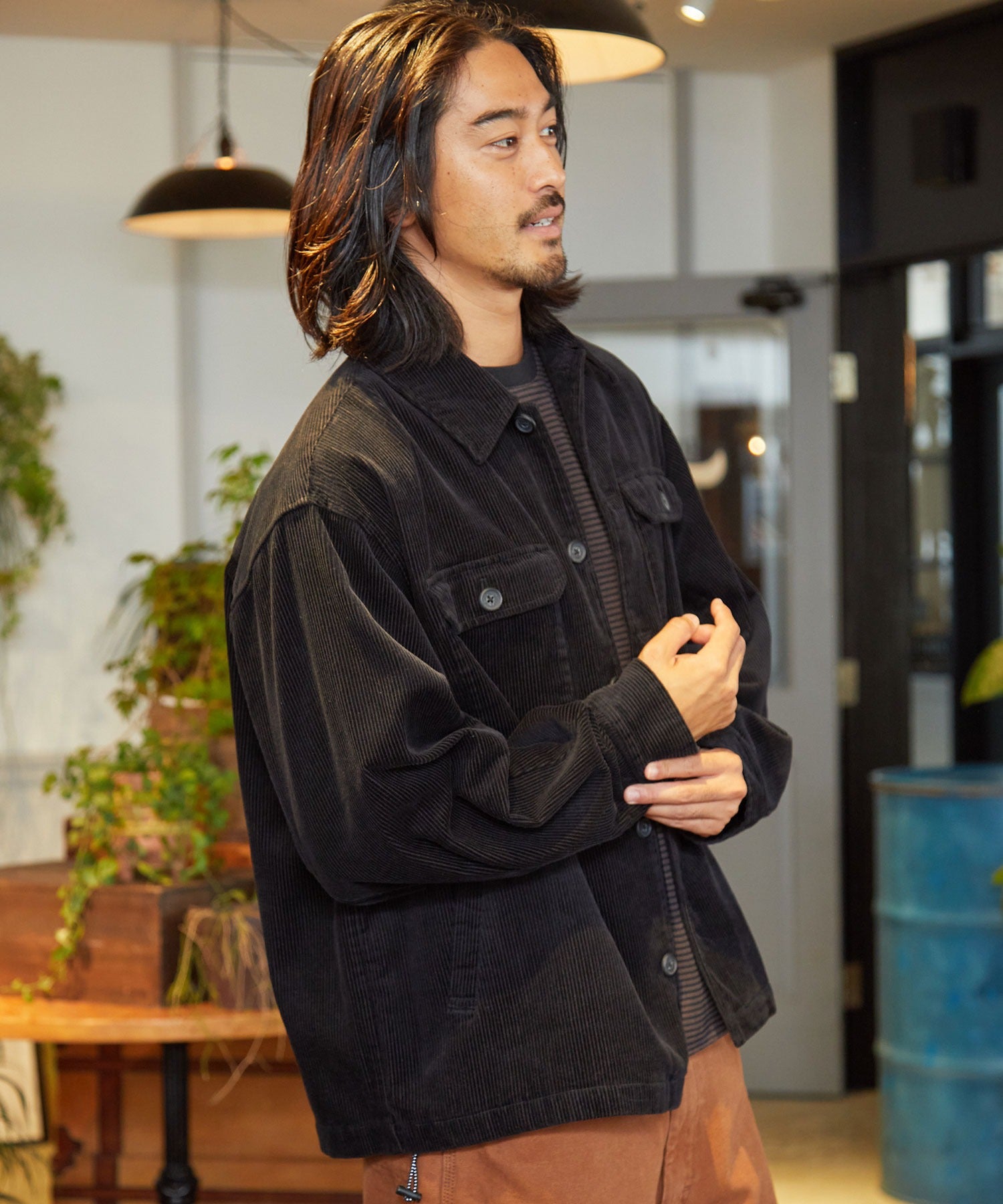 THE CRAFT CREW PRODUCTS / 燈芯絨  襯衫外套