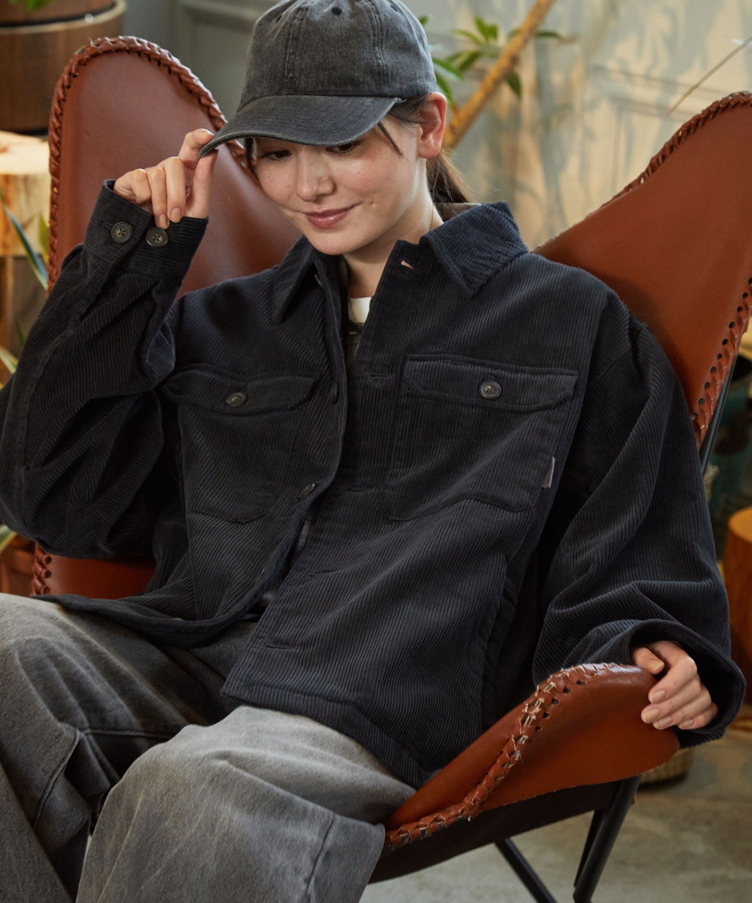 THE CRAFT CREW PRODUCTS / 燈芯絨  襯衫外套