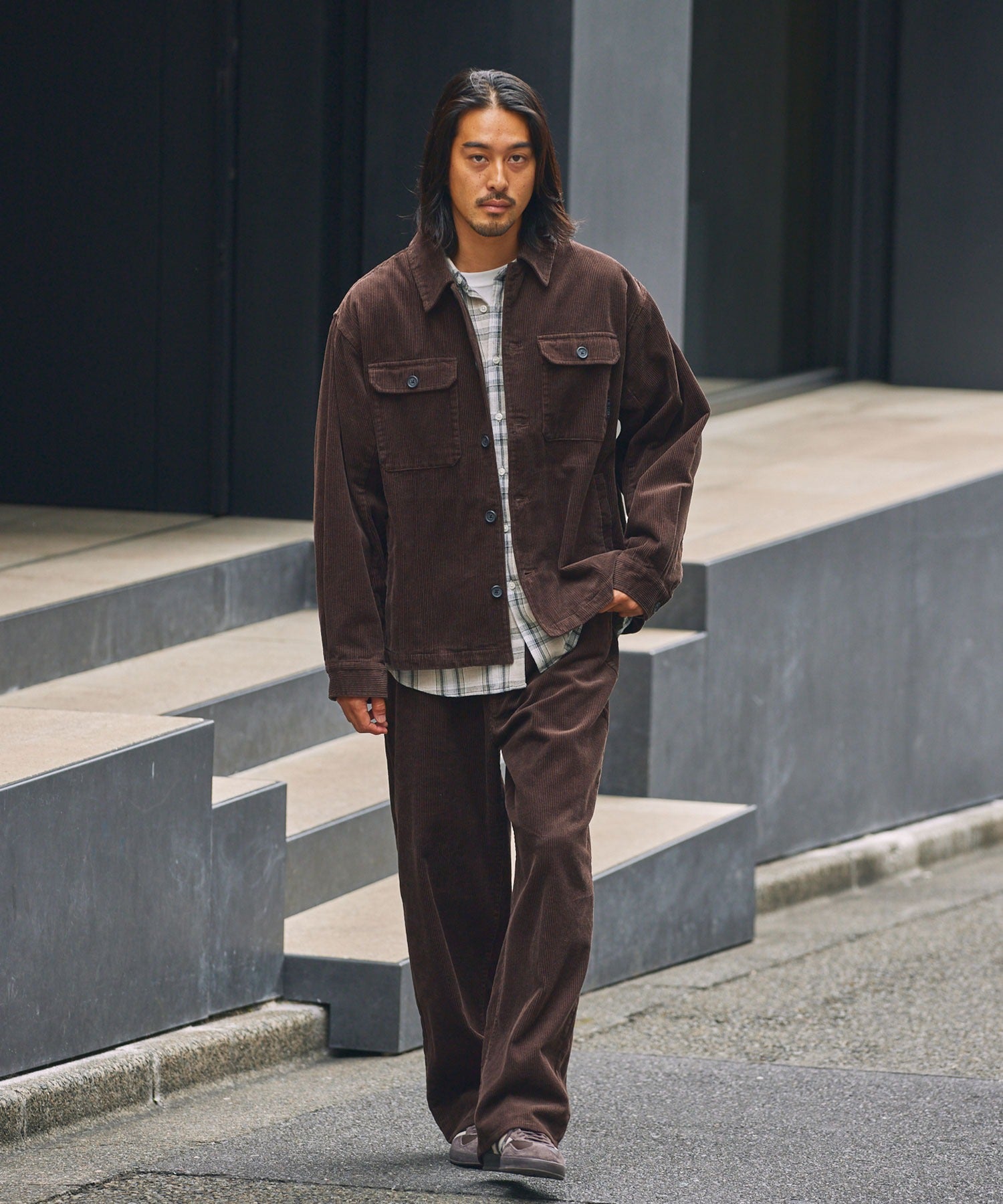 THE CRAFT CREW PRODUCTS / 燈芯絨  襯衫外套