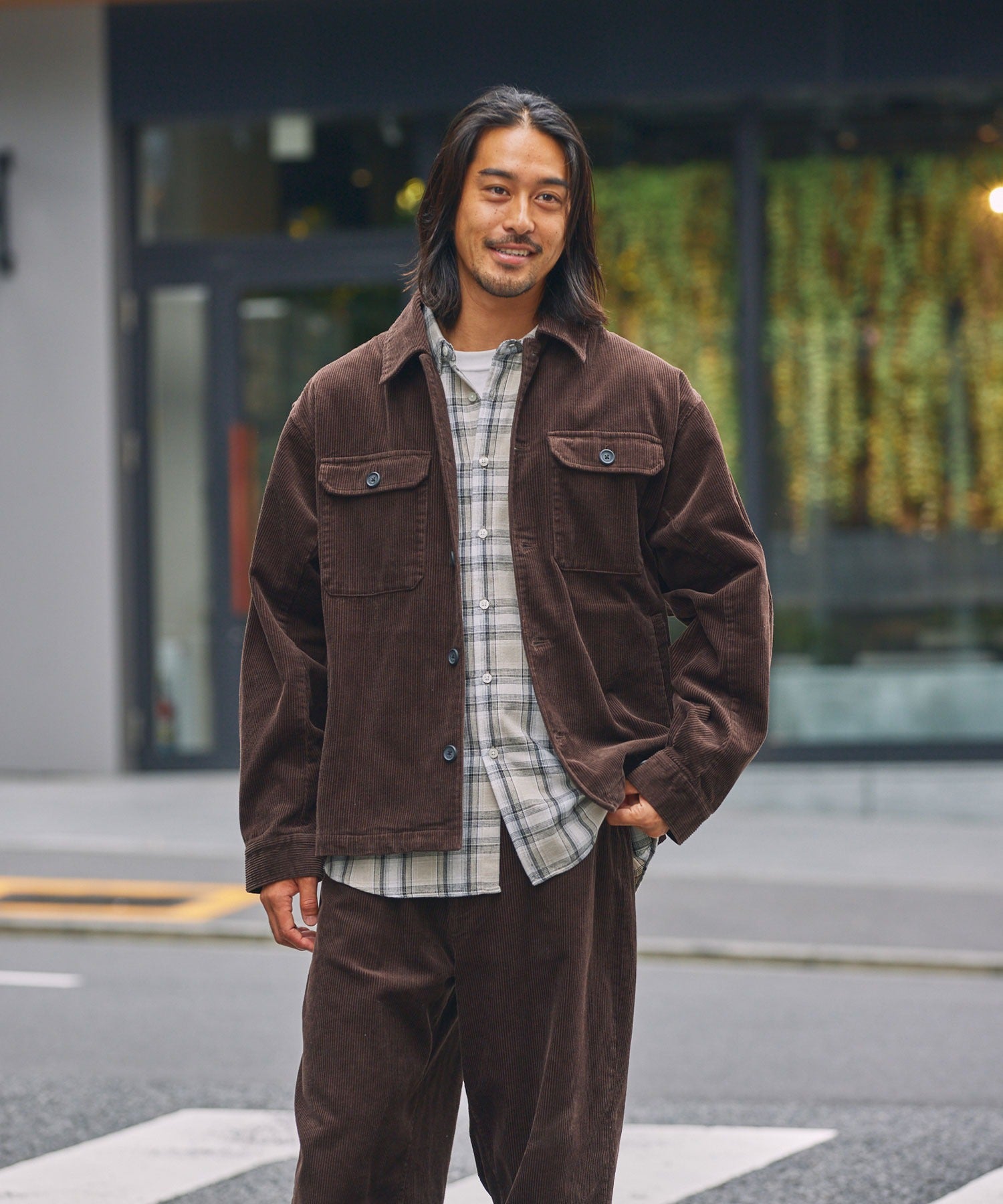 THE CRAFT CREW PRODUCTS / 燈芯絨  襯衫外套