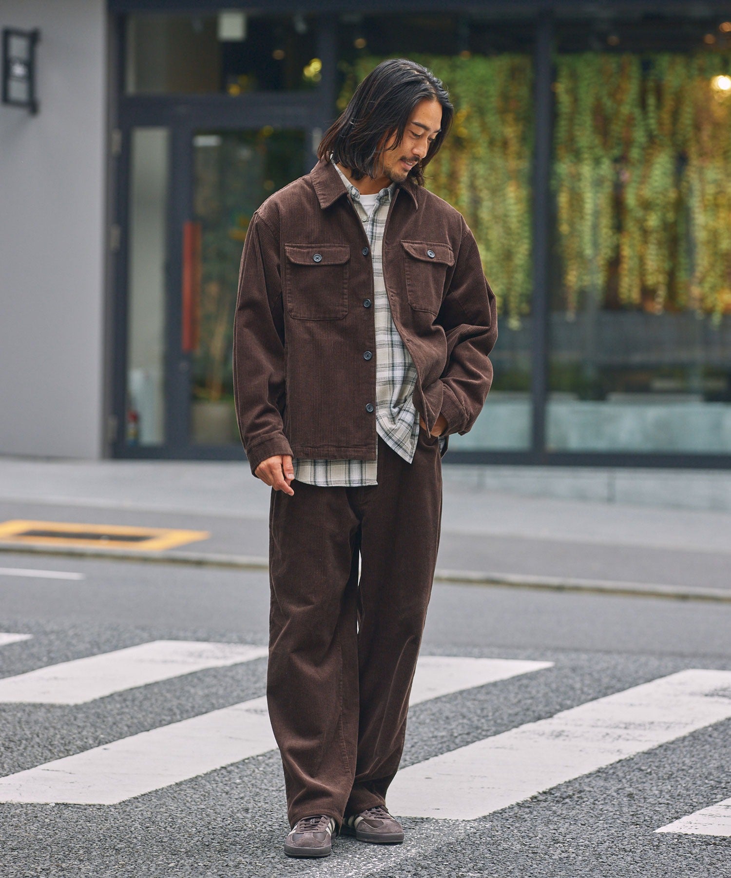 THE CRAFT CREW PRODUCTS / 燈芯絨  襯衫外套