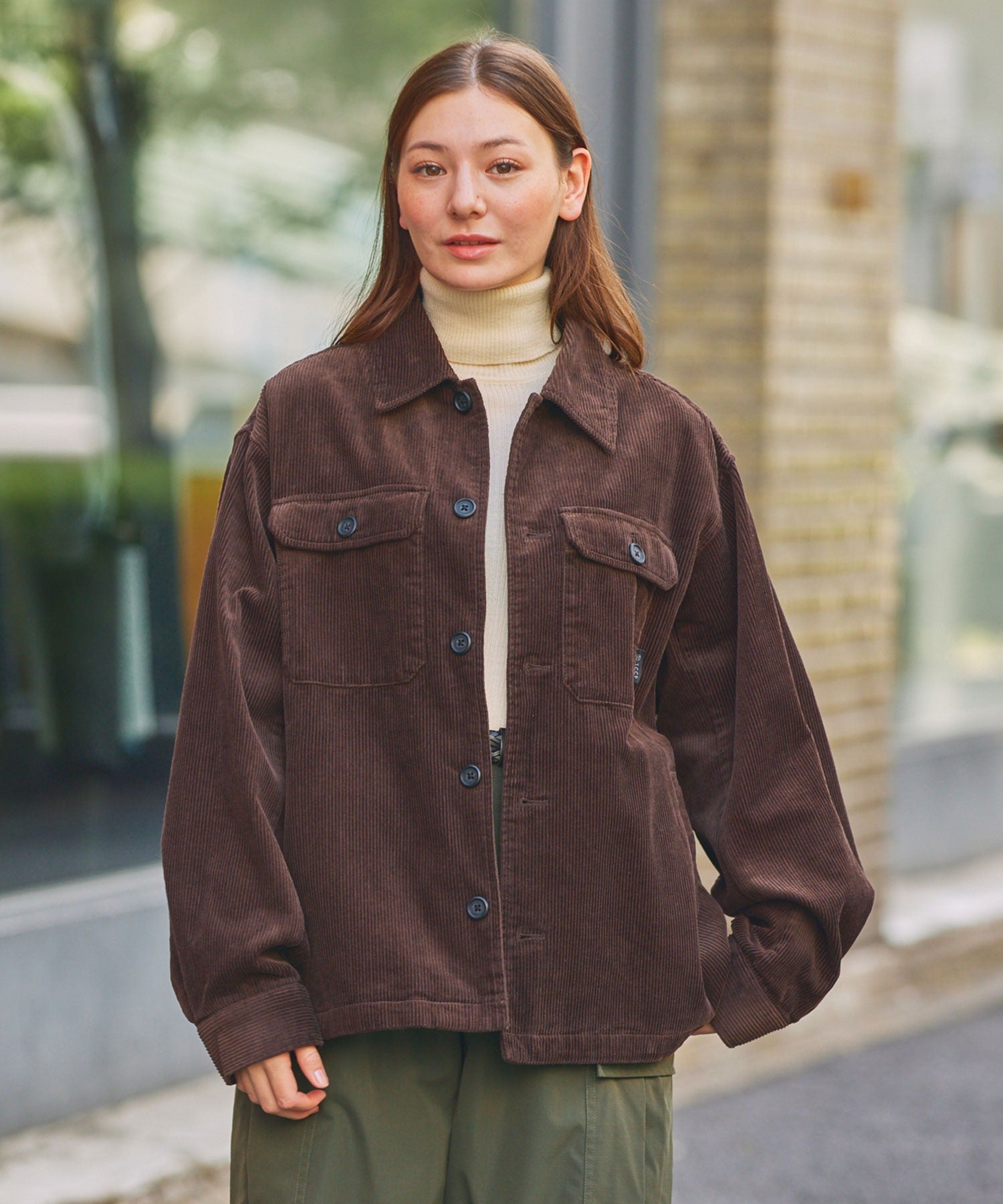 THE CRAFT CREW PRODUCTS / 燈芯絨  襯衫外套