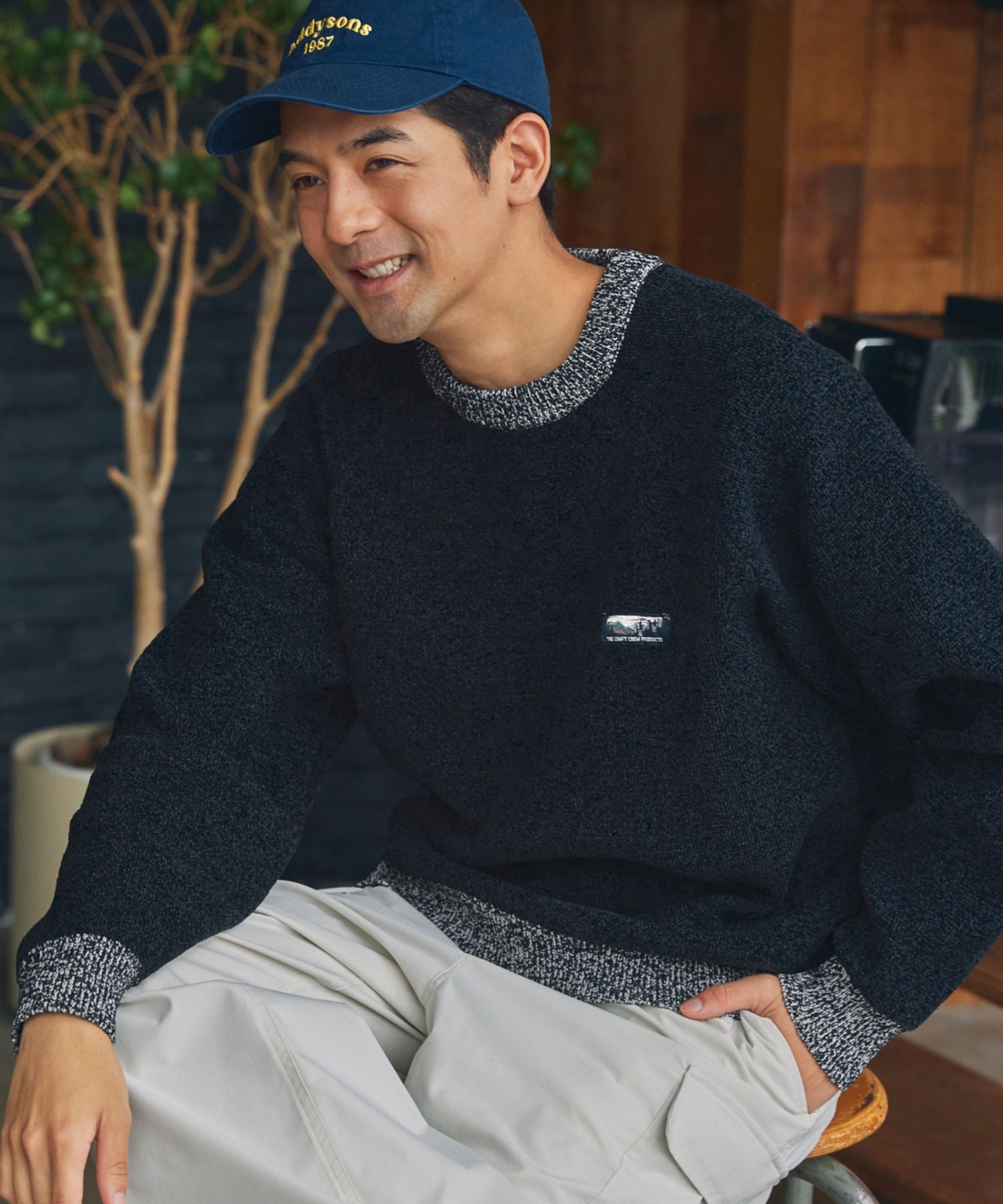 THE CRAFT CREW PRODUCTS / 拼接 針織衫