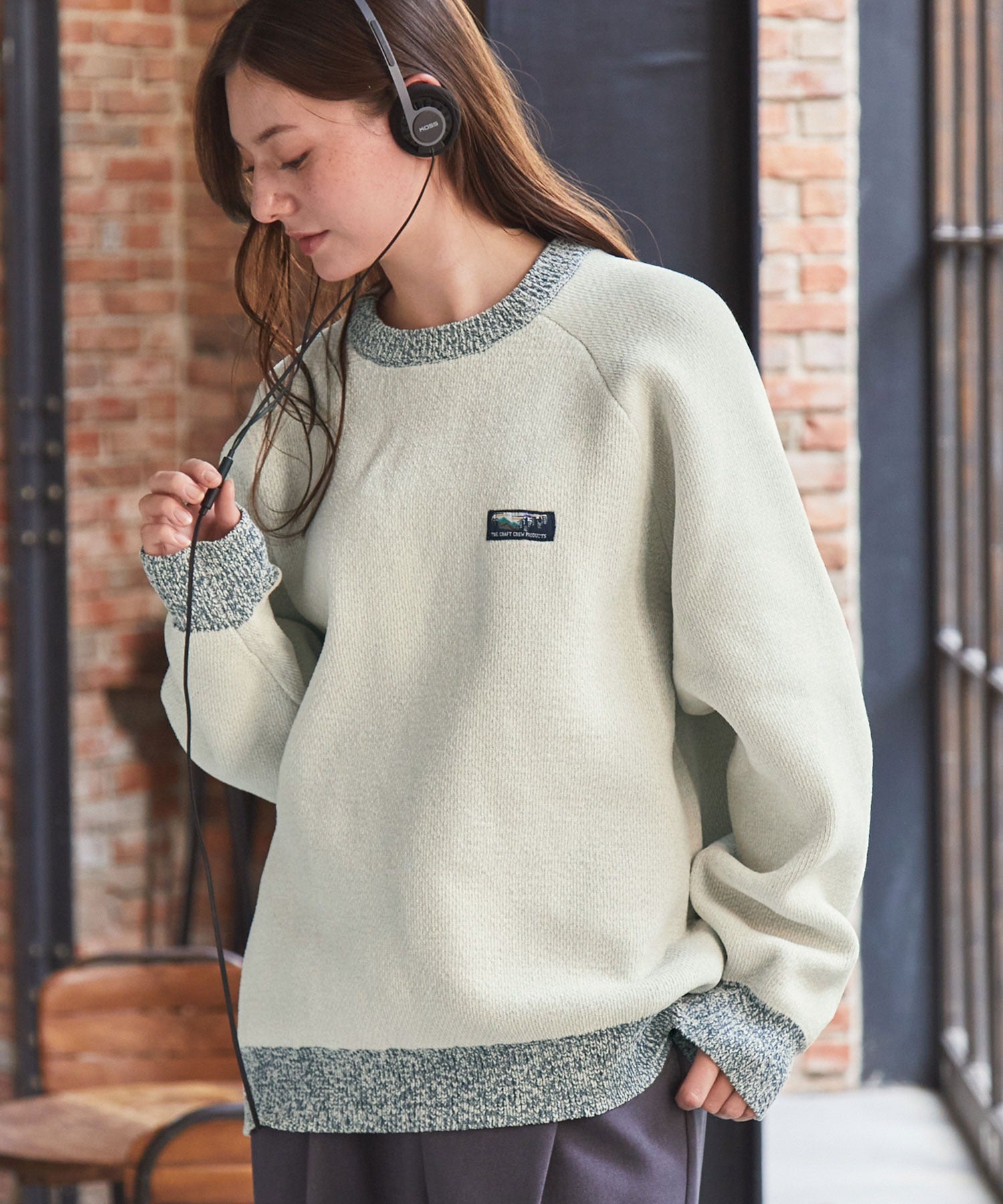 THE CRAFT CREW PRODUCTS / 拼接 針織衫