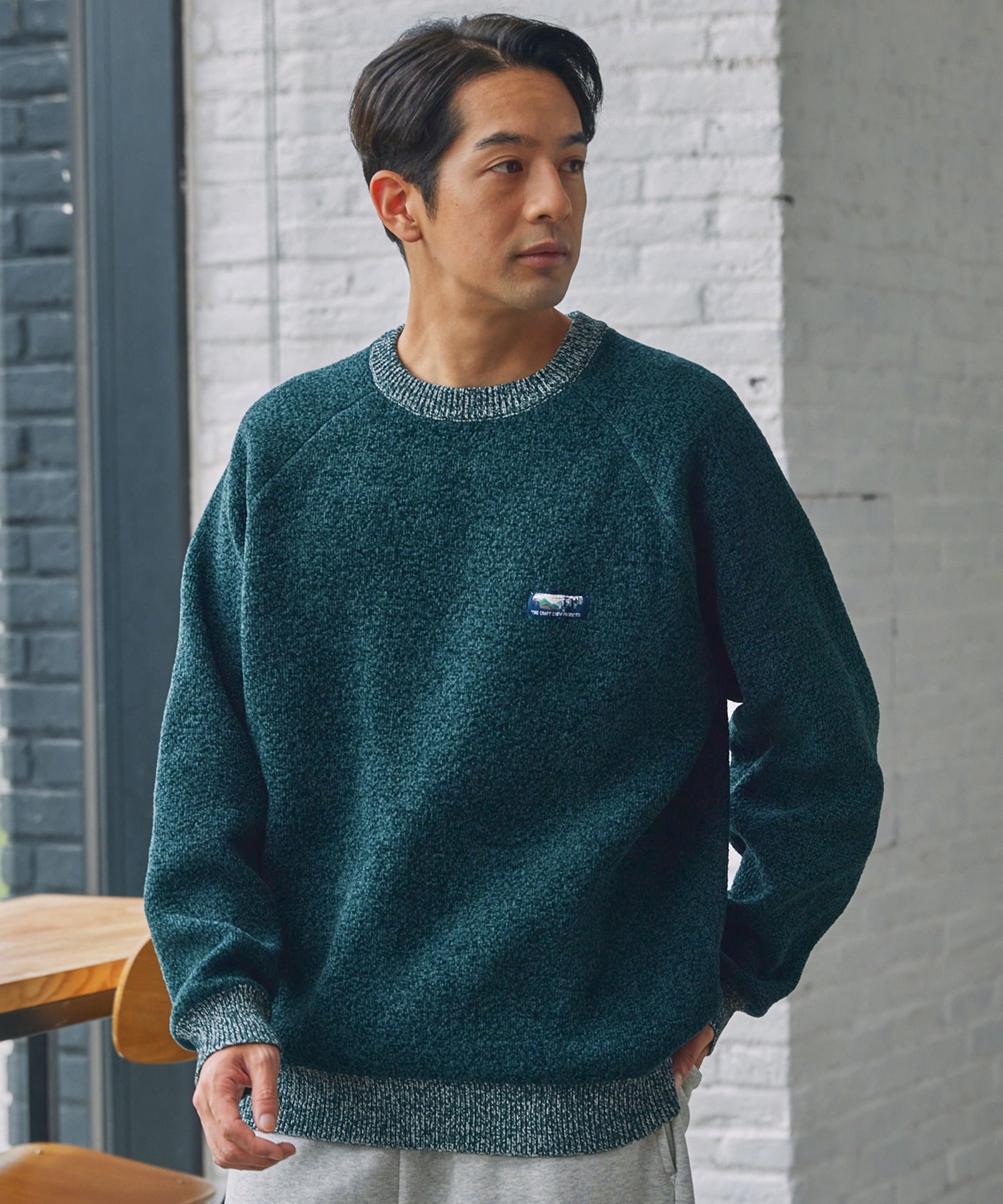 THE CRAFT CREW PRODUCTS / 拼接 針織衫