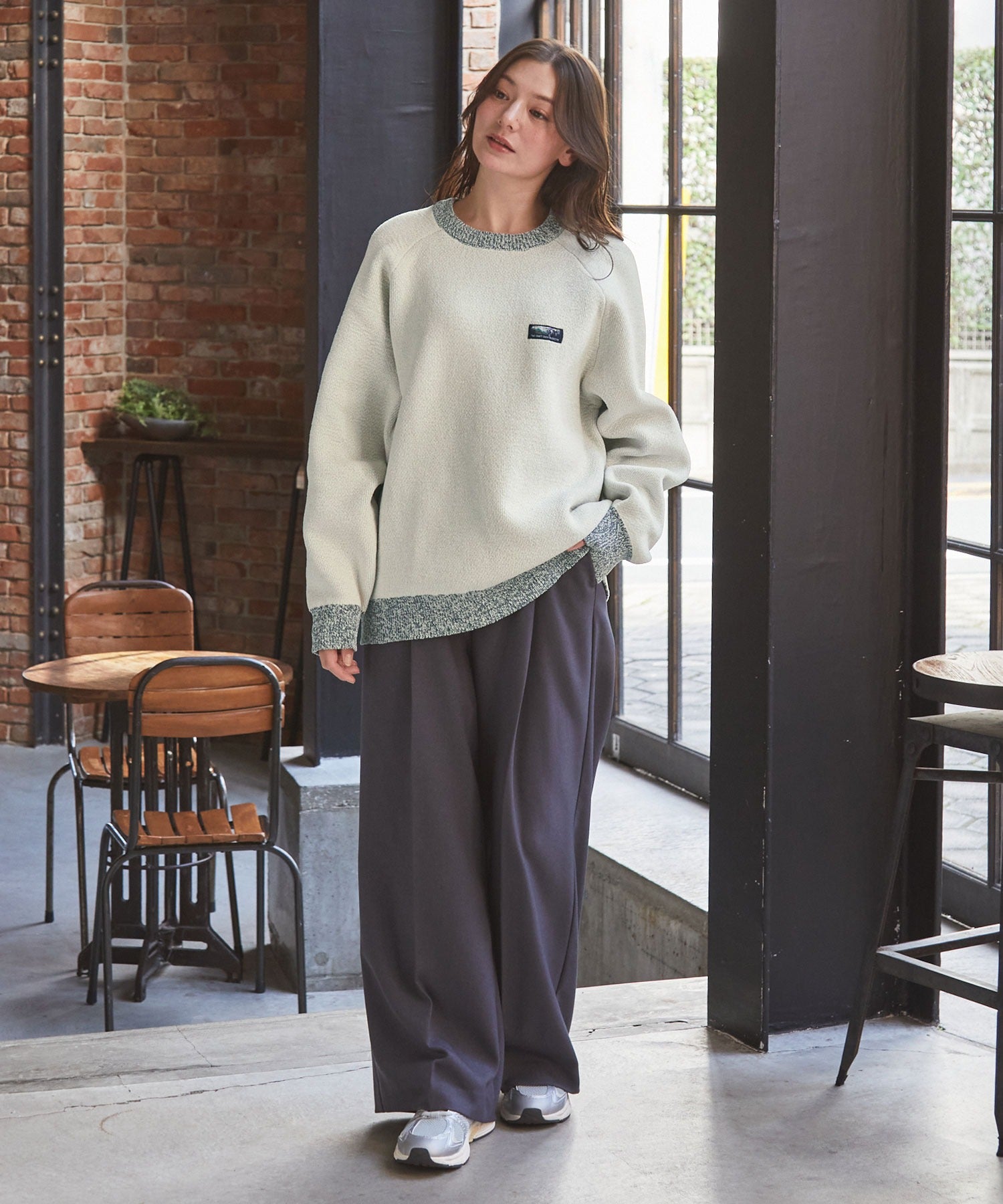 THE CRAFT CREW PRODUCTS / 拼接 針織衫