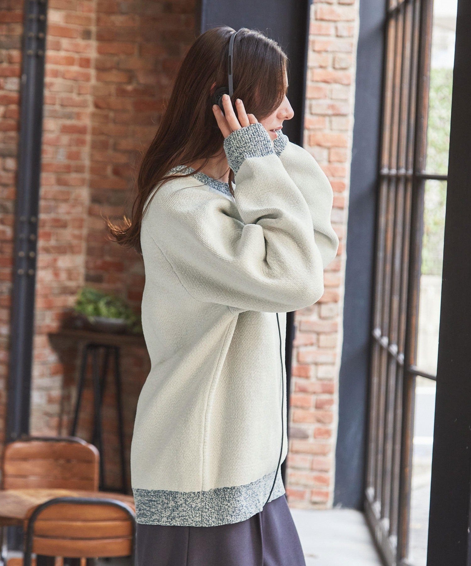 THE CRAFT CREW PRODUCTS / 拼接 針織衫