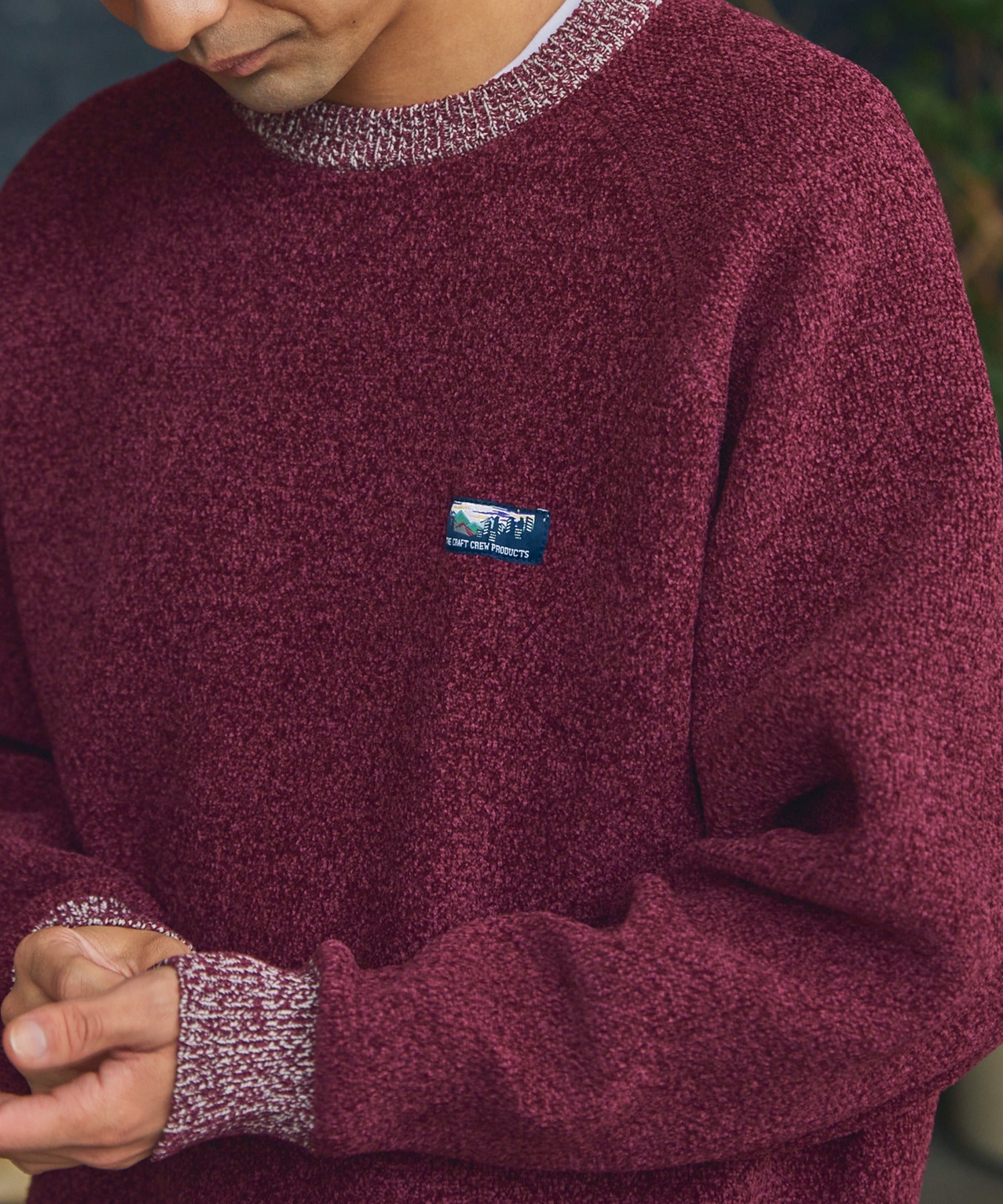 THE CRAFT CREW PRODUCTS / 拼接 針織衫