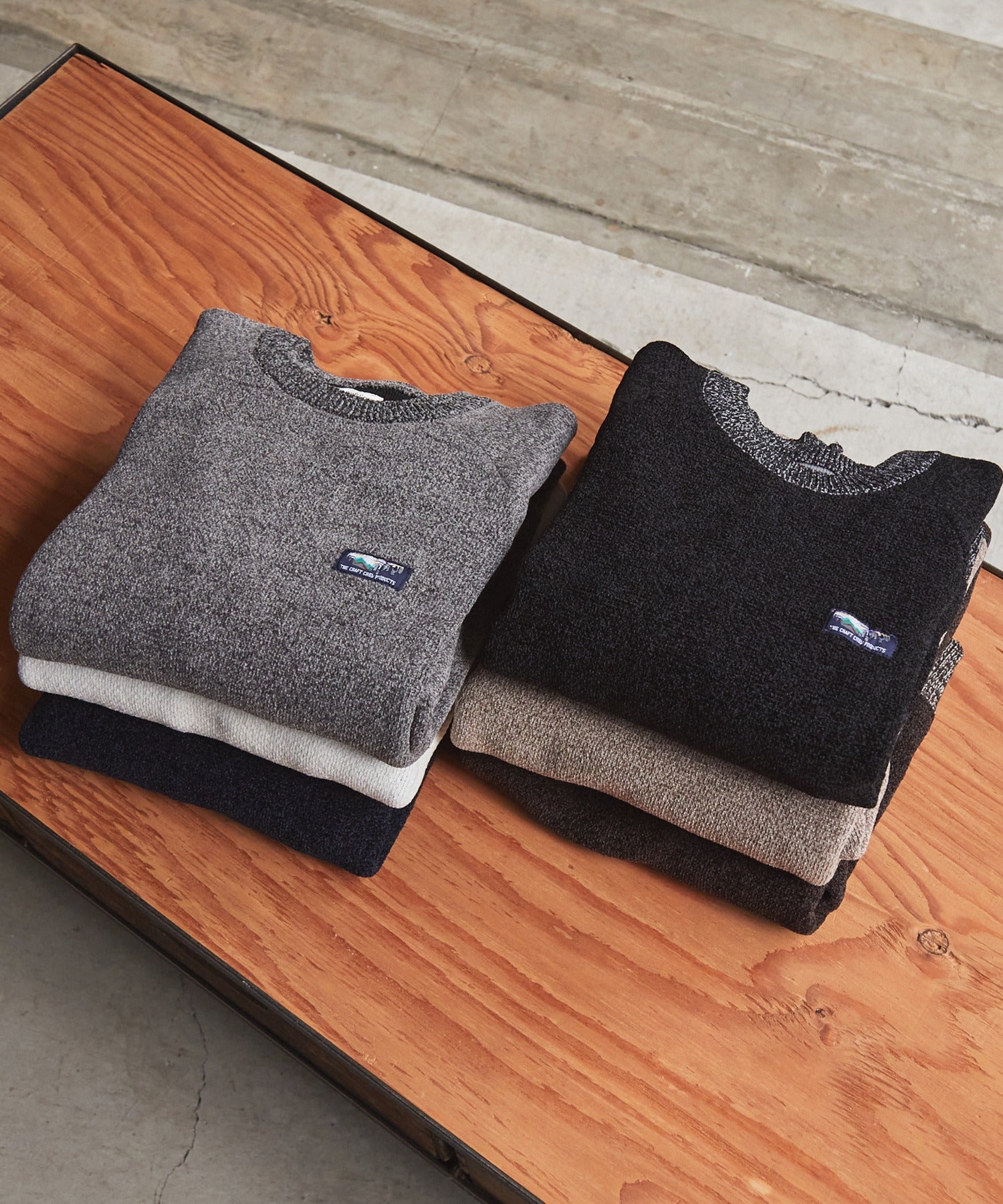 THE CRAFT CREW PRODUCTS / 拼接 針織衫