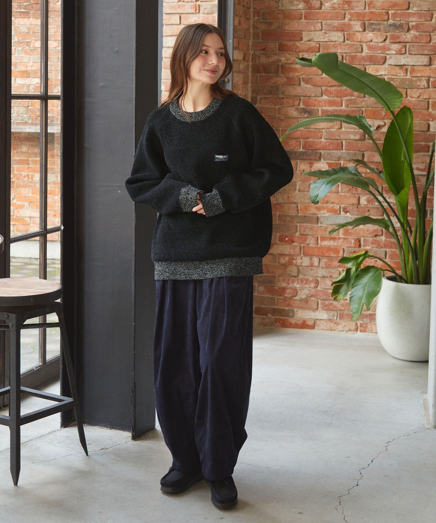 THE CRAFT CREW PRODUCTS / 拼接 針織衫